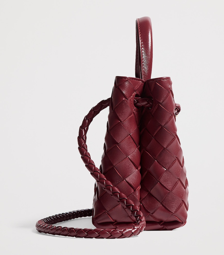 Bottega Veneta Mini Leather Andiamo Top-Handle Bag Image 4