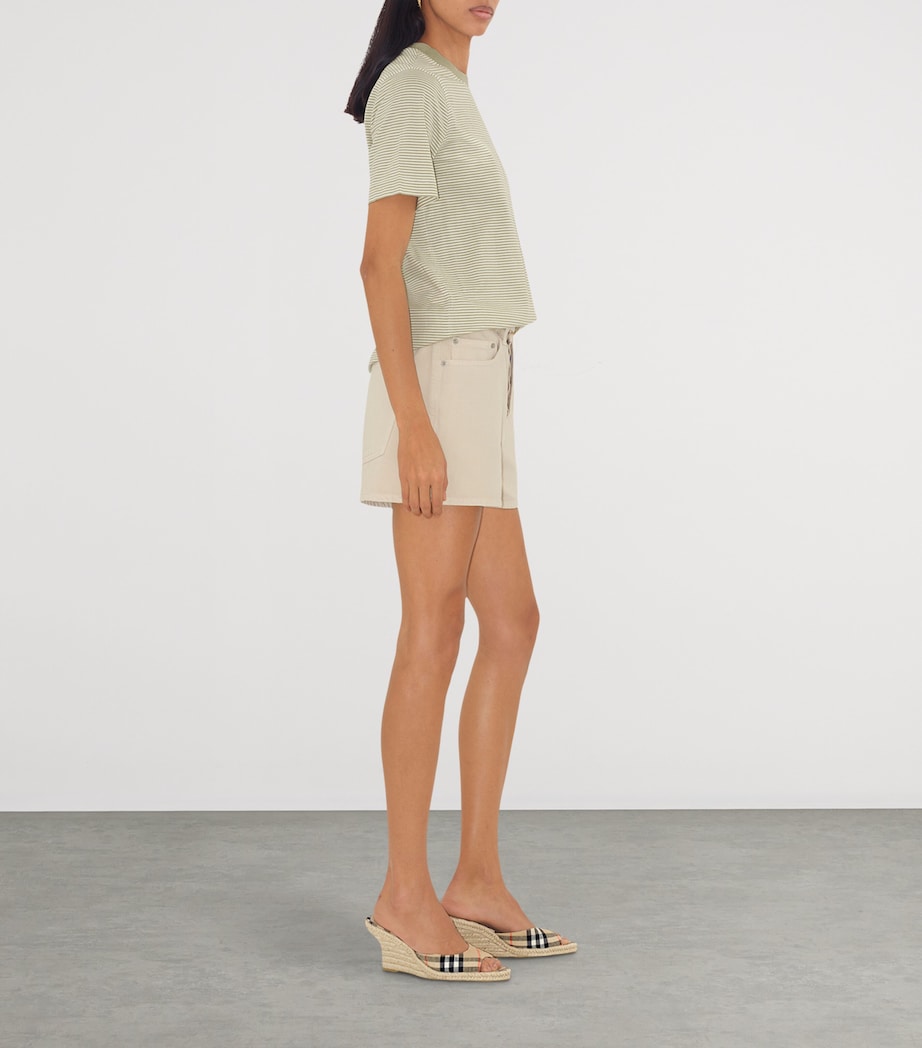 Cotton Stripe T-Shirt SKYLARK Image 5