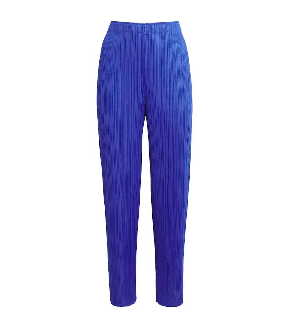 Pleats Please Issey Miyake Womens Monthly Colors May Trousers Blue Image 1