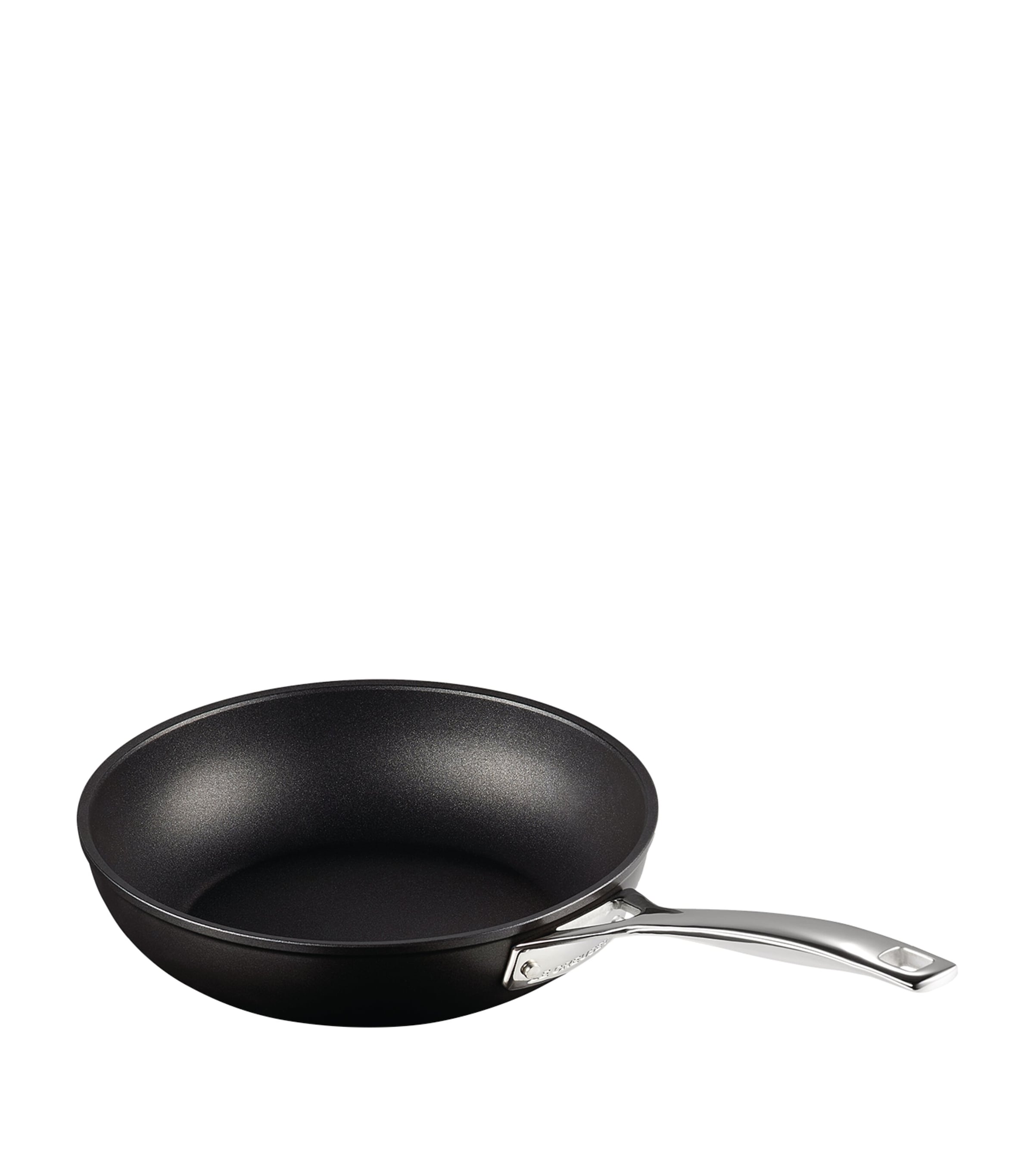 Le Creuset Toughened Non-stick Aluminium Deep Frying Pan In Black