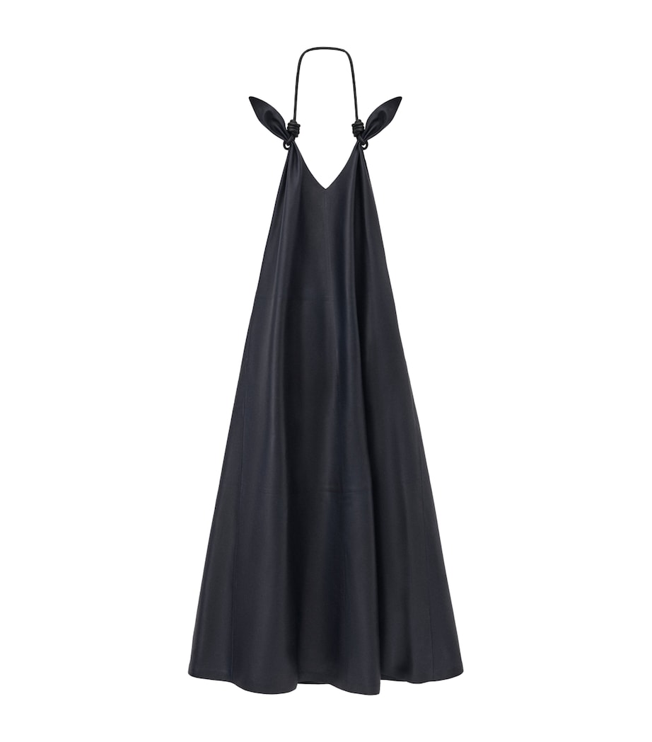 loewe leather dress Loewe Asymmetrical leather dress Loewe