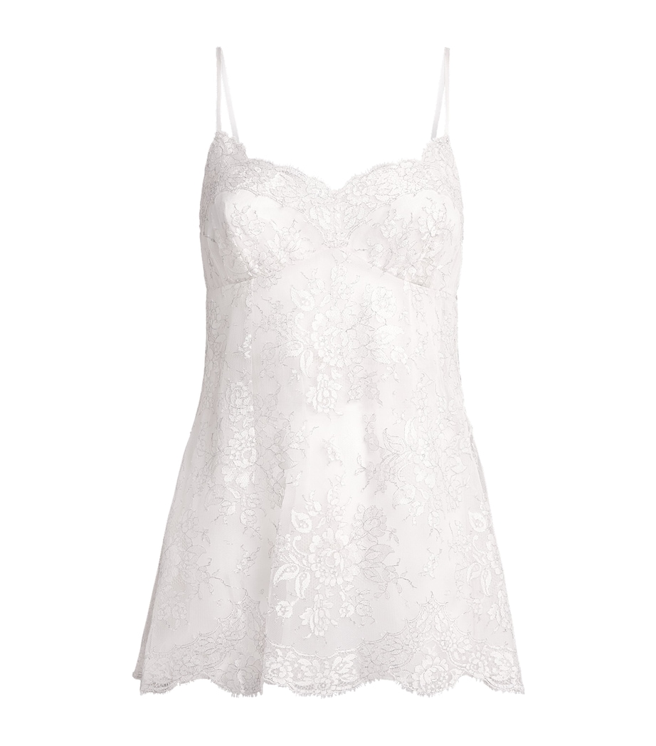 Rosamosario Womens Lace Biancaneve Camisole White Image 1