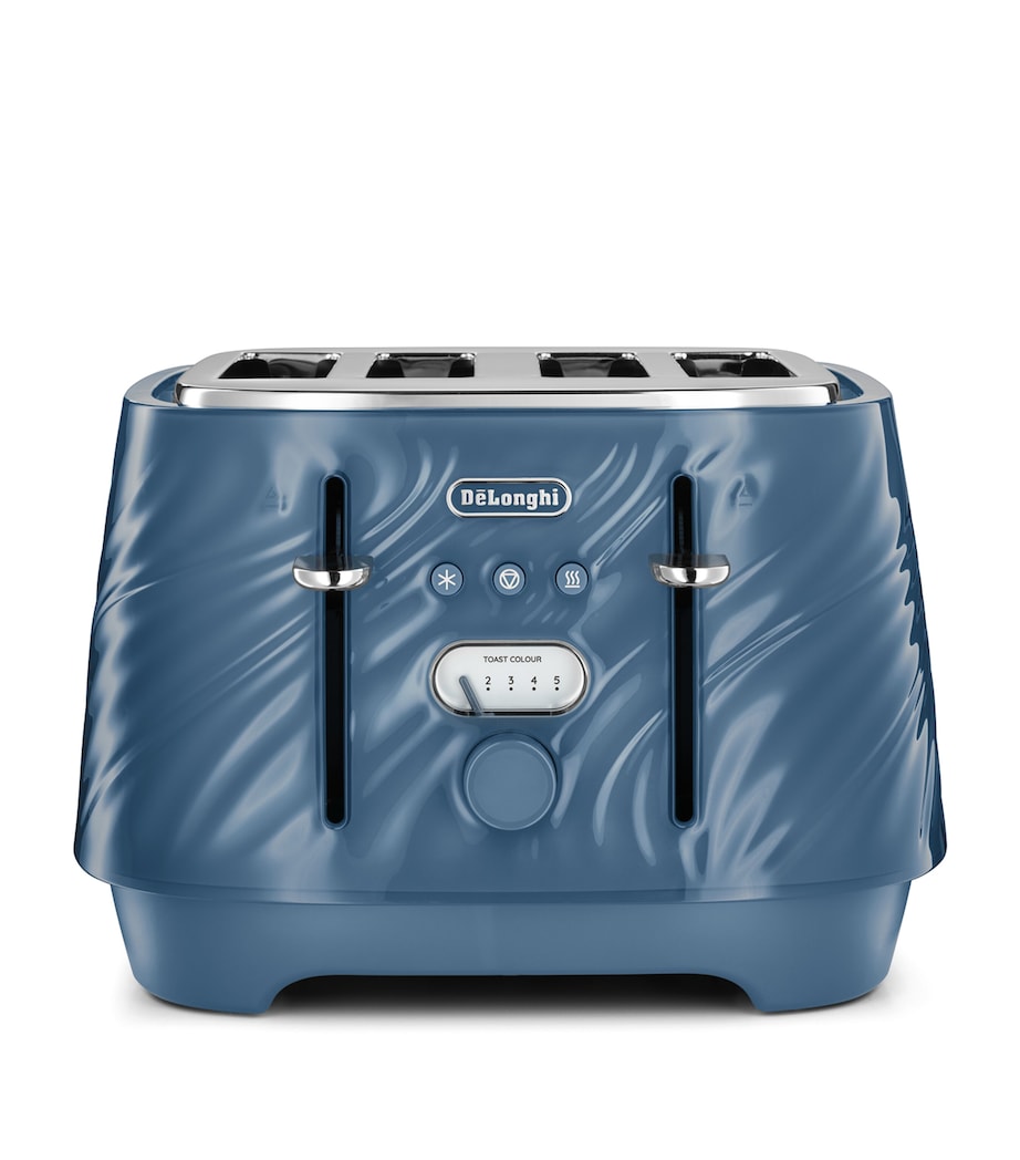 De'Longhi Ballerina Seta Toaster Silky Blue Image 1