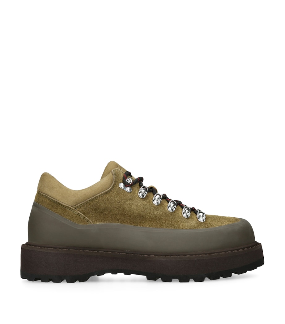 Suede Cornaro Low-Top Boots GREEN COMB Image 1