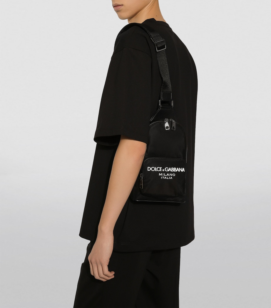 Cross-Body Backpack 8B956-BLACK/BLACK Image 4