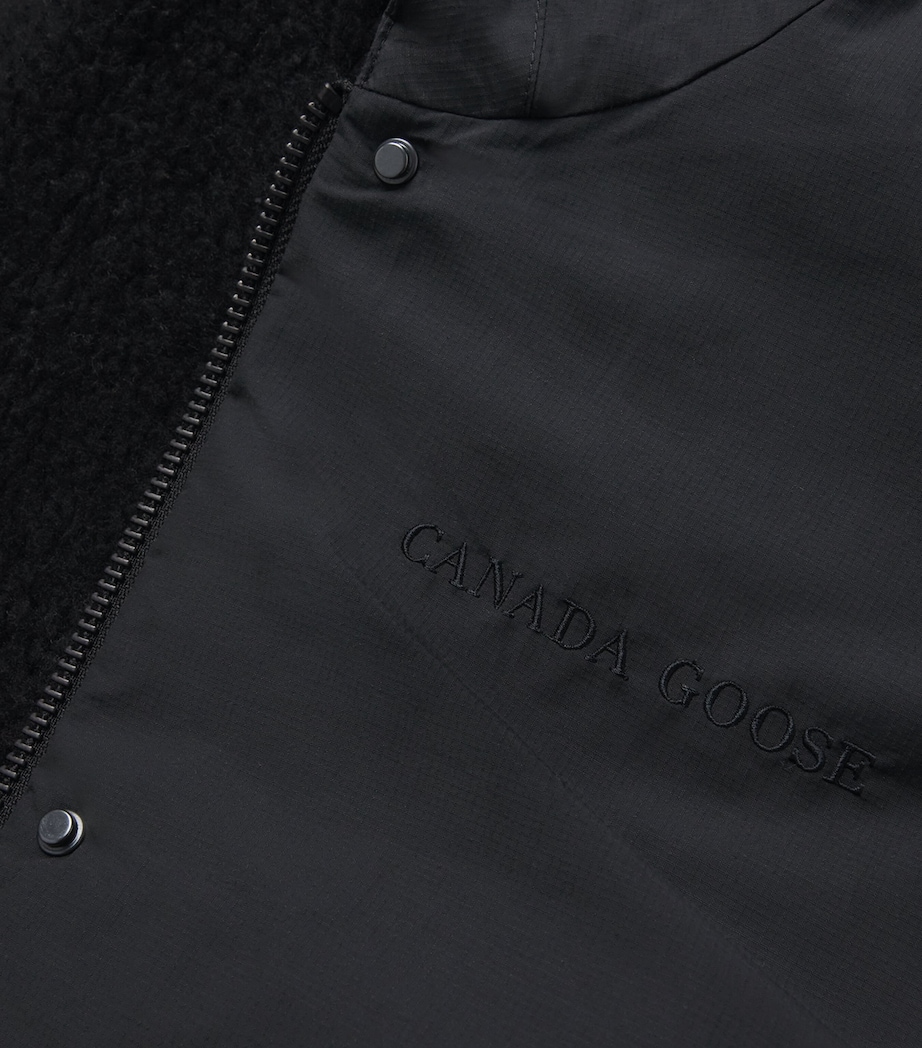 Reversible Alberni Bomber Jacket BLACK Image 5