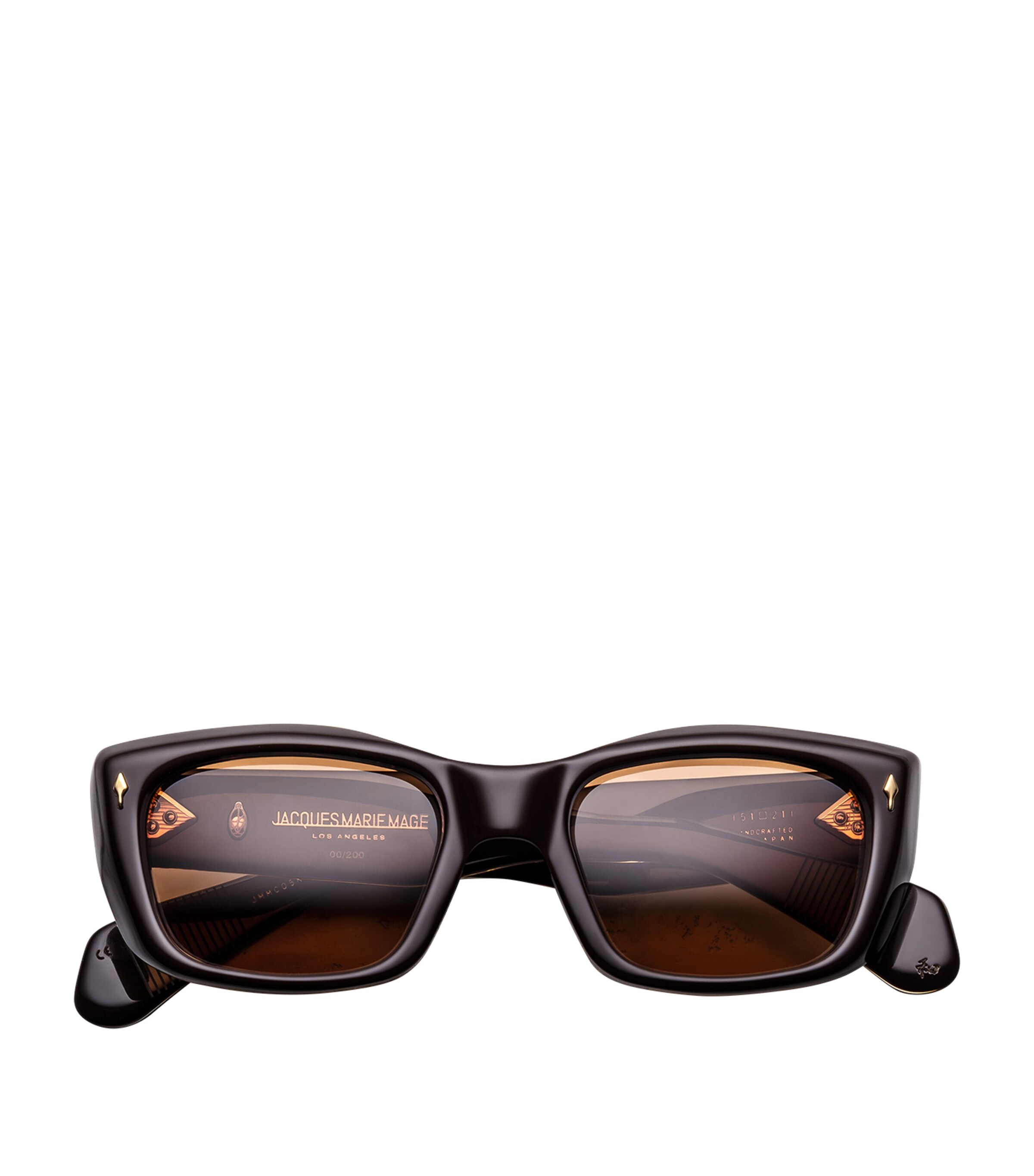 Jacques Marie Mage Silver Acetate Corniche Sunglasses | Harrods US