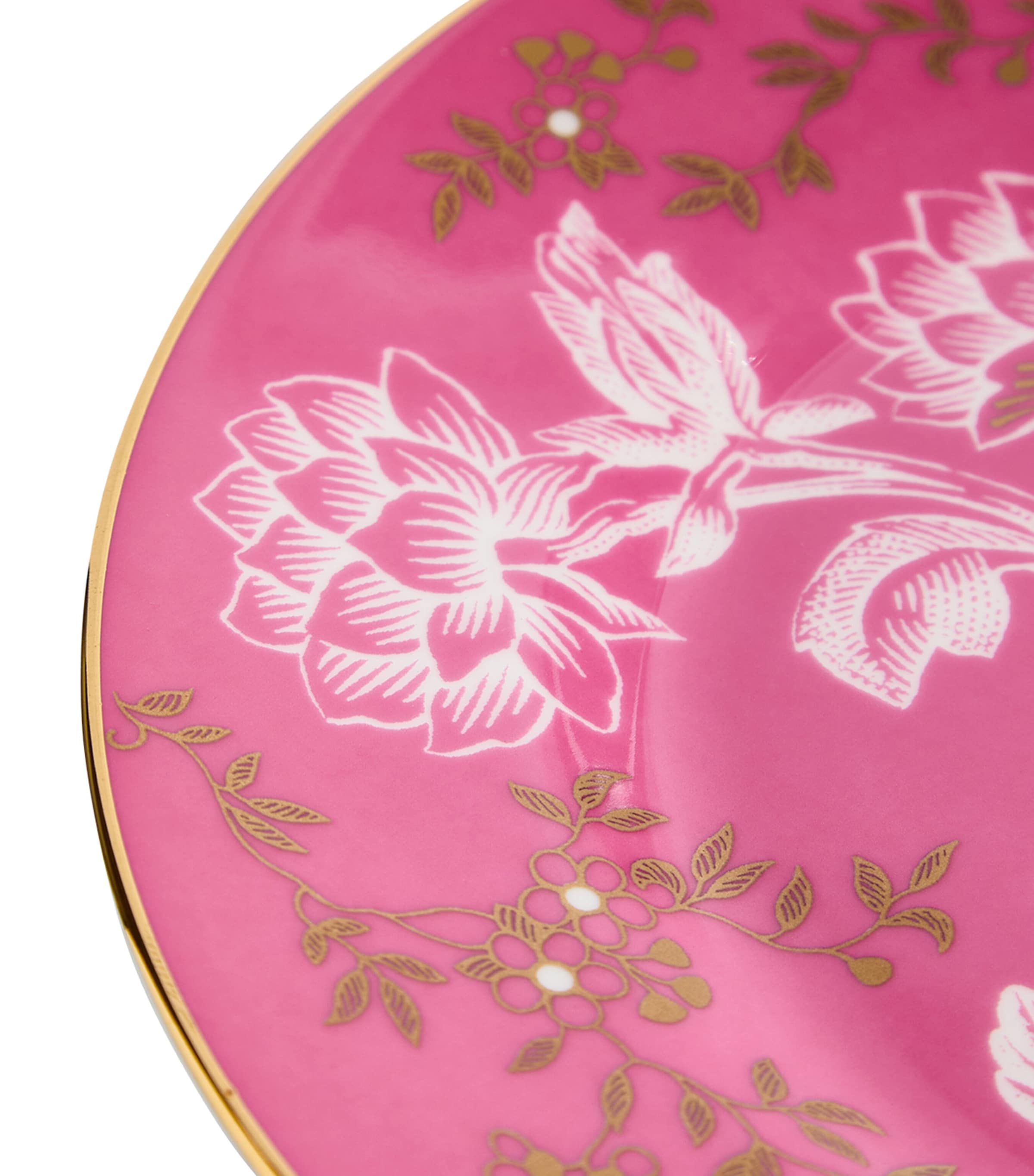 Wonderlust Pink Tonquin Plate (20.5cm) PINK Image 4