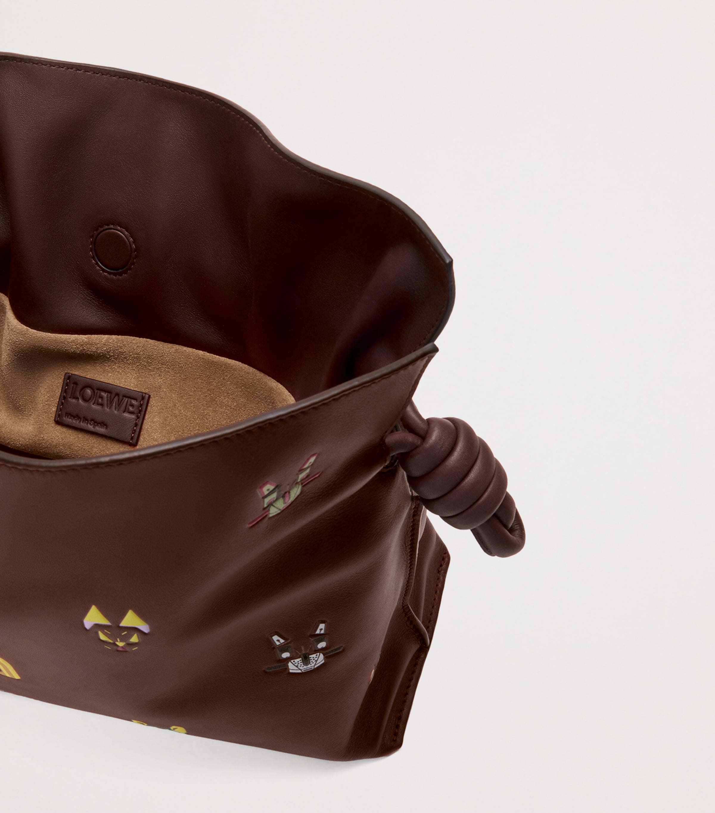 ダークブラウン レザー ハンドバッグ　lo e we 楽天市場】【バッグ】LOEWE ロエベ アナグラム 2WAY ハンドバッグ