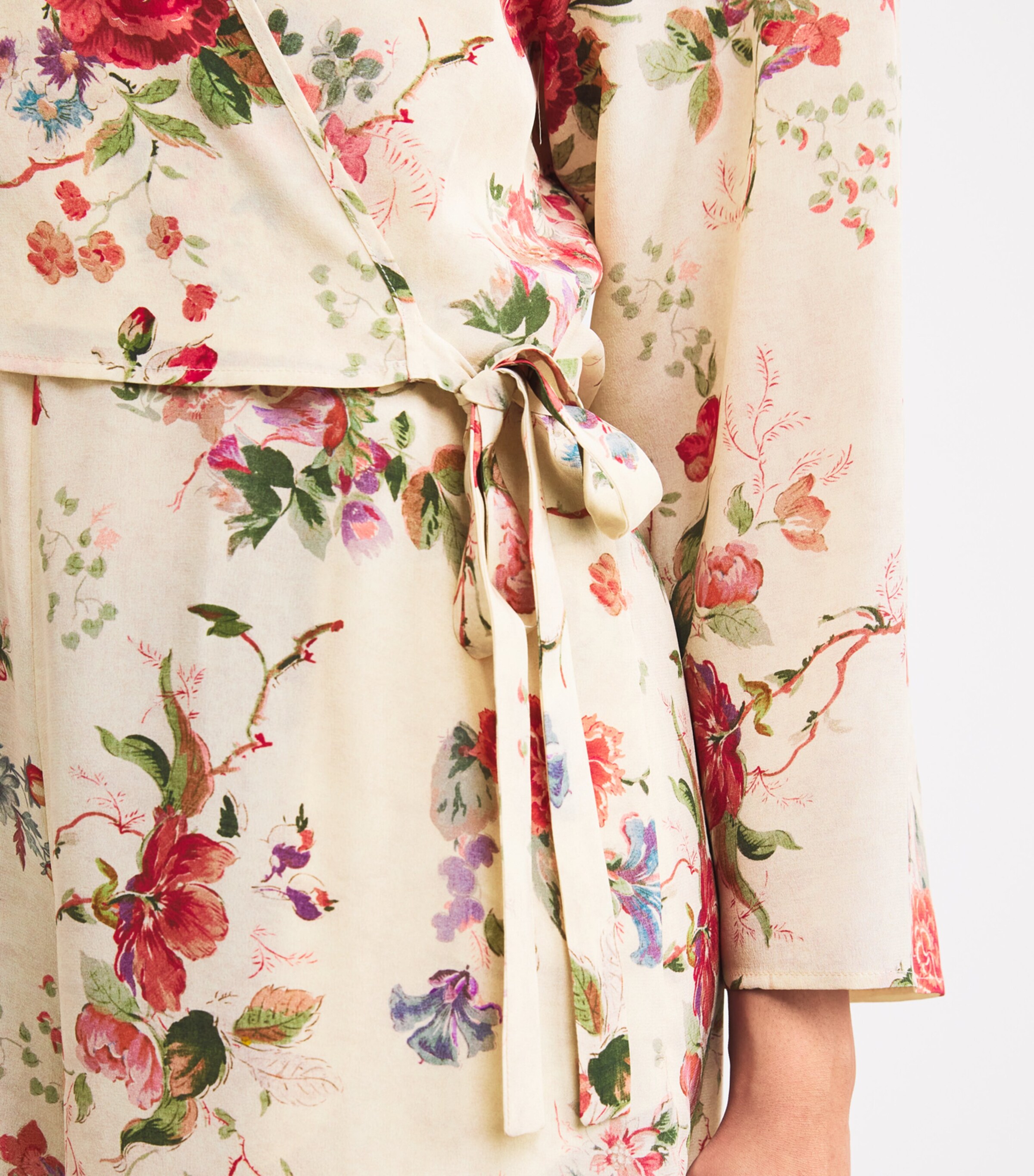 Weekend Max Mara Womens Silk Floral Jumpsuit and Top Ivory Image 4