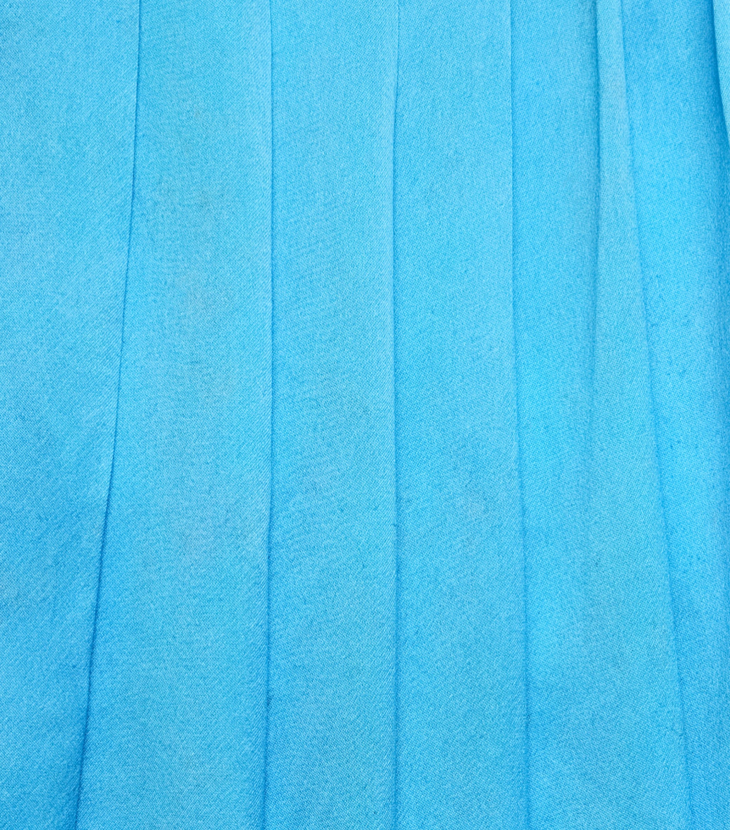 ALEMAIS Womens Silk Lenny Gown Azure Image 6