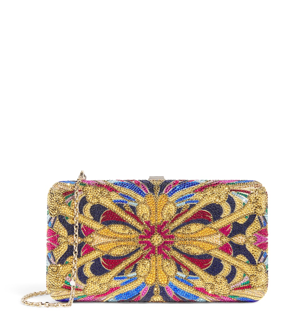 Crystal Lantern Tile Clutch Bag SAUMT SLVR ARM MLTI Image 1