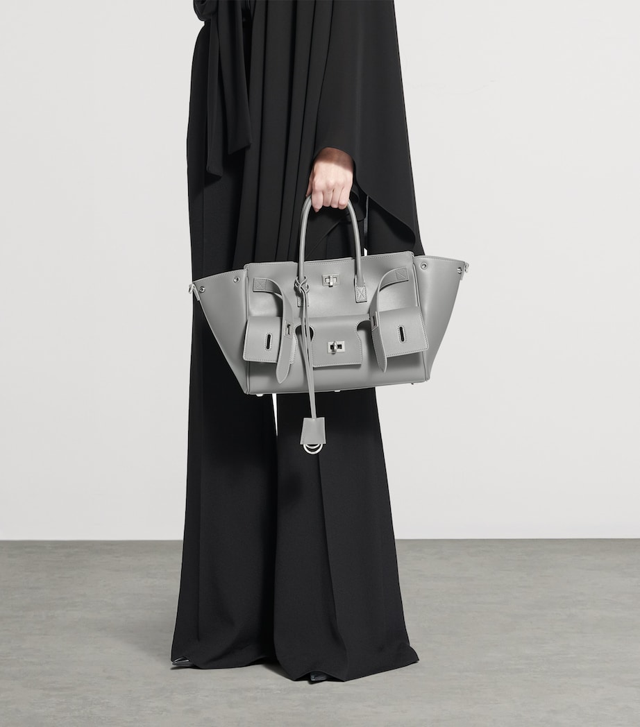 Small Leather Bel Air Carry All Top-Handle Bag 1142 Image 2