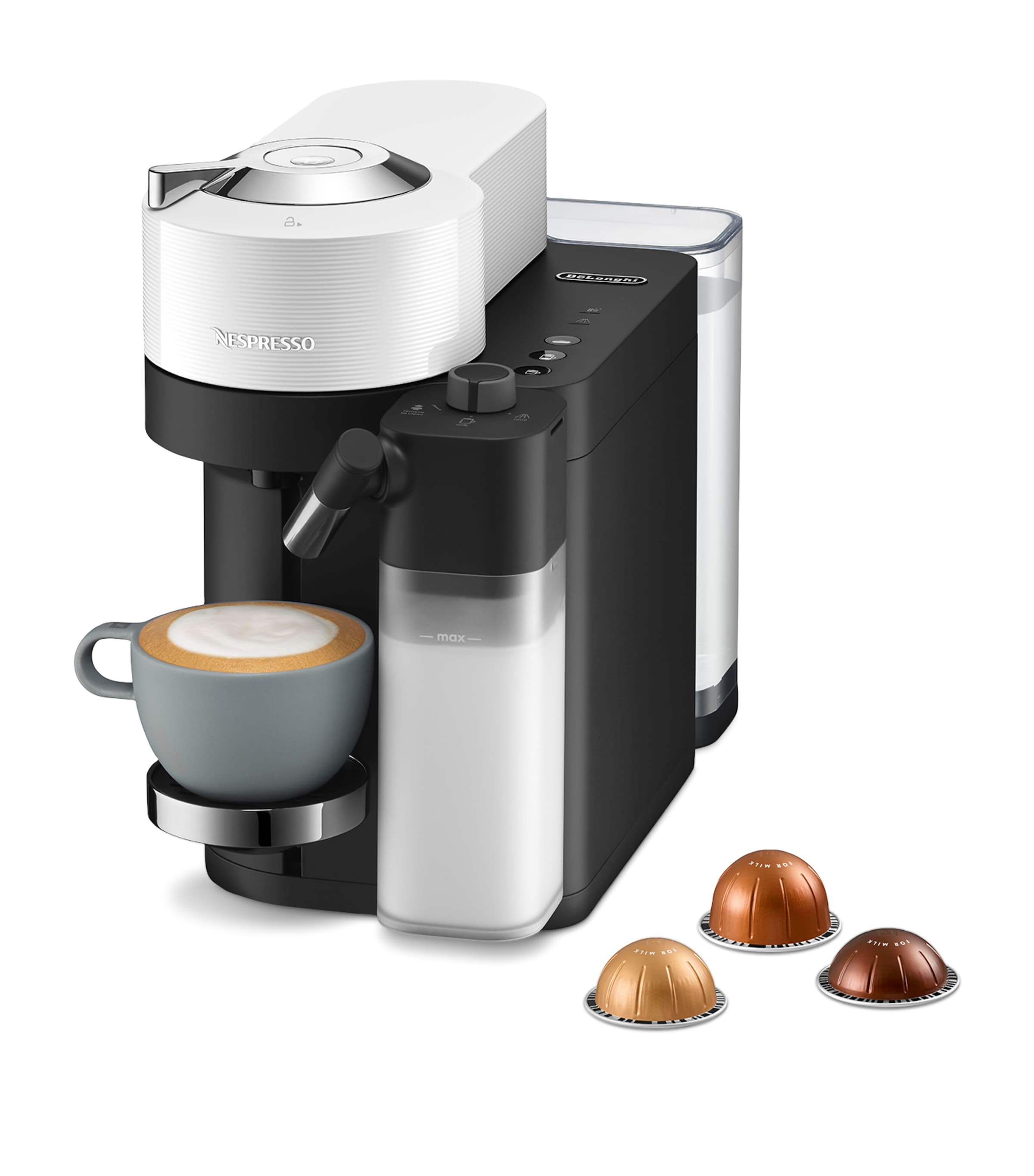 Vertuo Lattissima Coffee Machine WHITE/BLACK Image 4