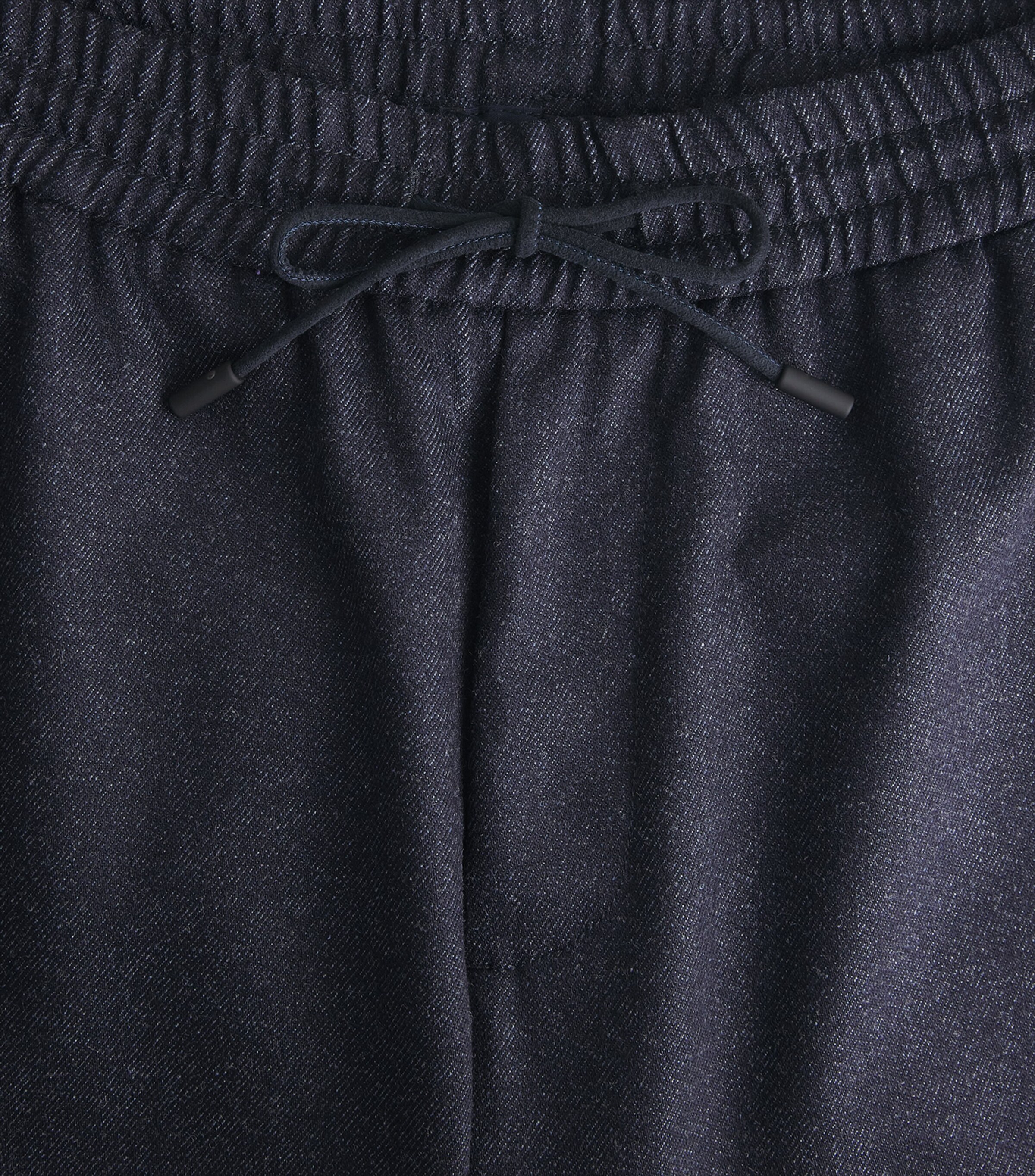 Sease Mens Virgin Wool Mindset Slim Trousers Denim Blue Image 6