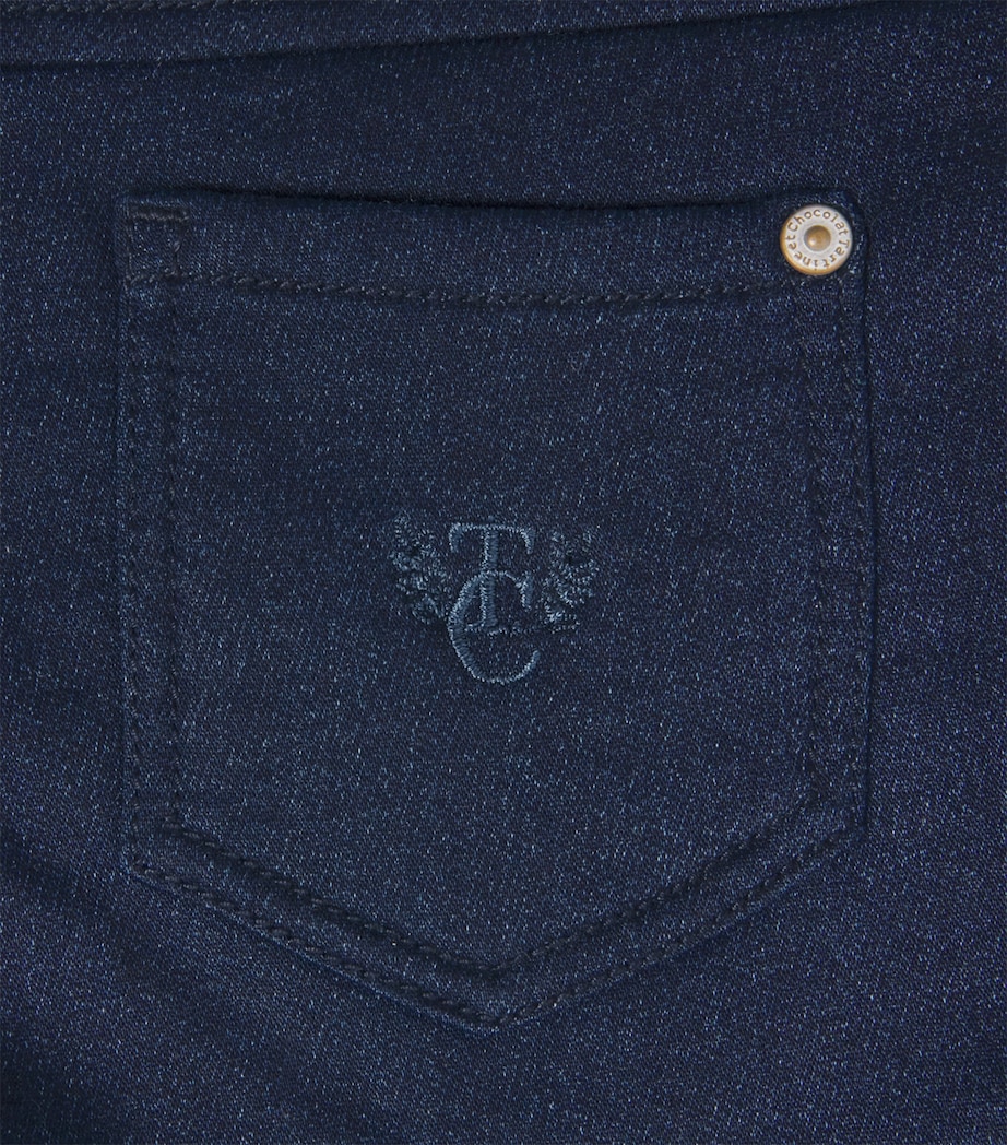 Tartine et Chocolat Straight Jeans (3 Months-6 Years) Marine Image 2