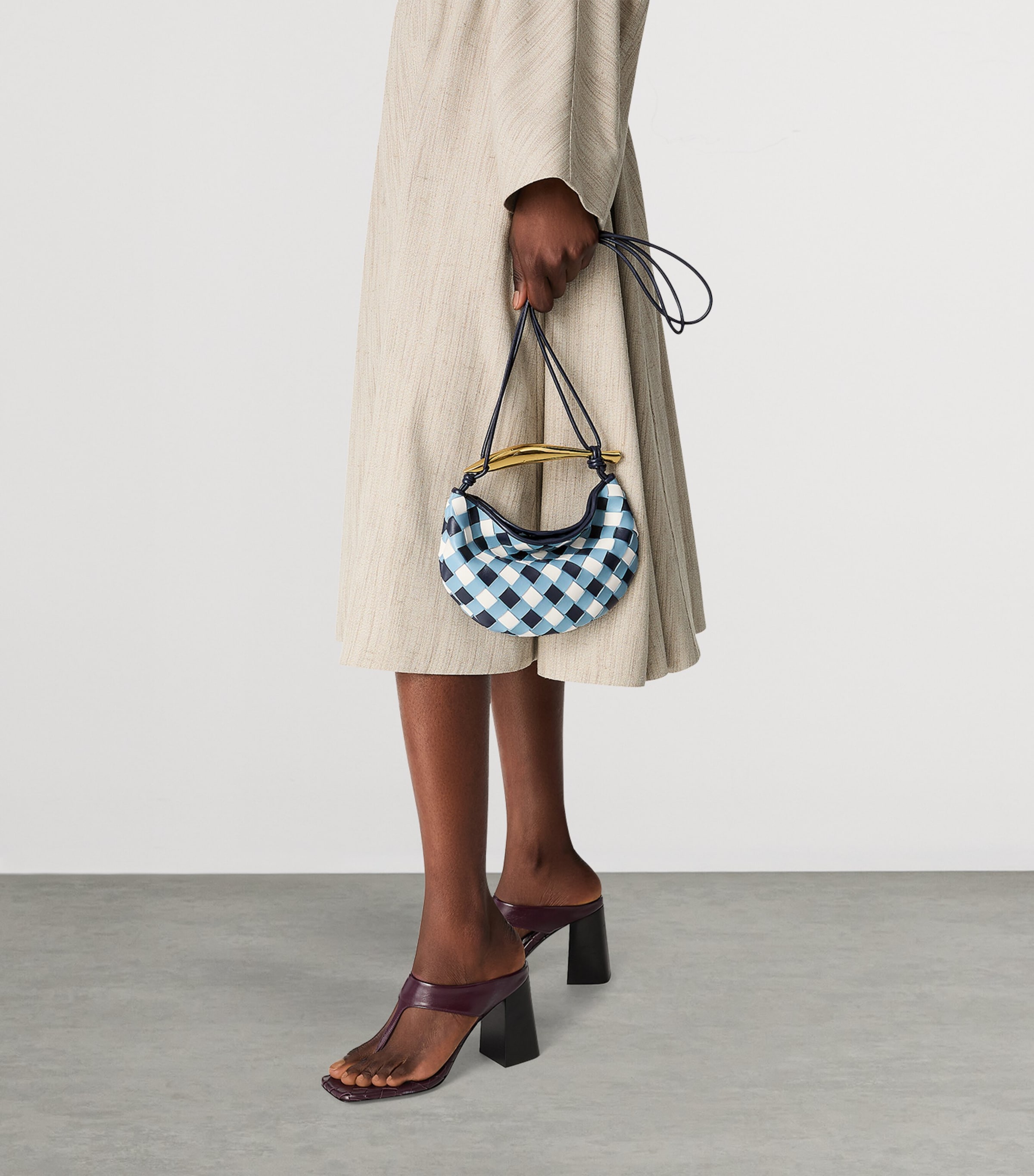 Baby Lambskin Sardine Cross-Body Bag 4154 Image 5