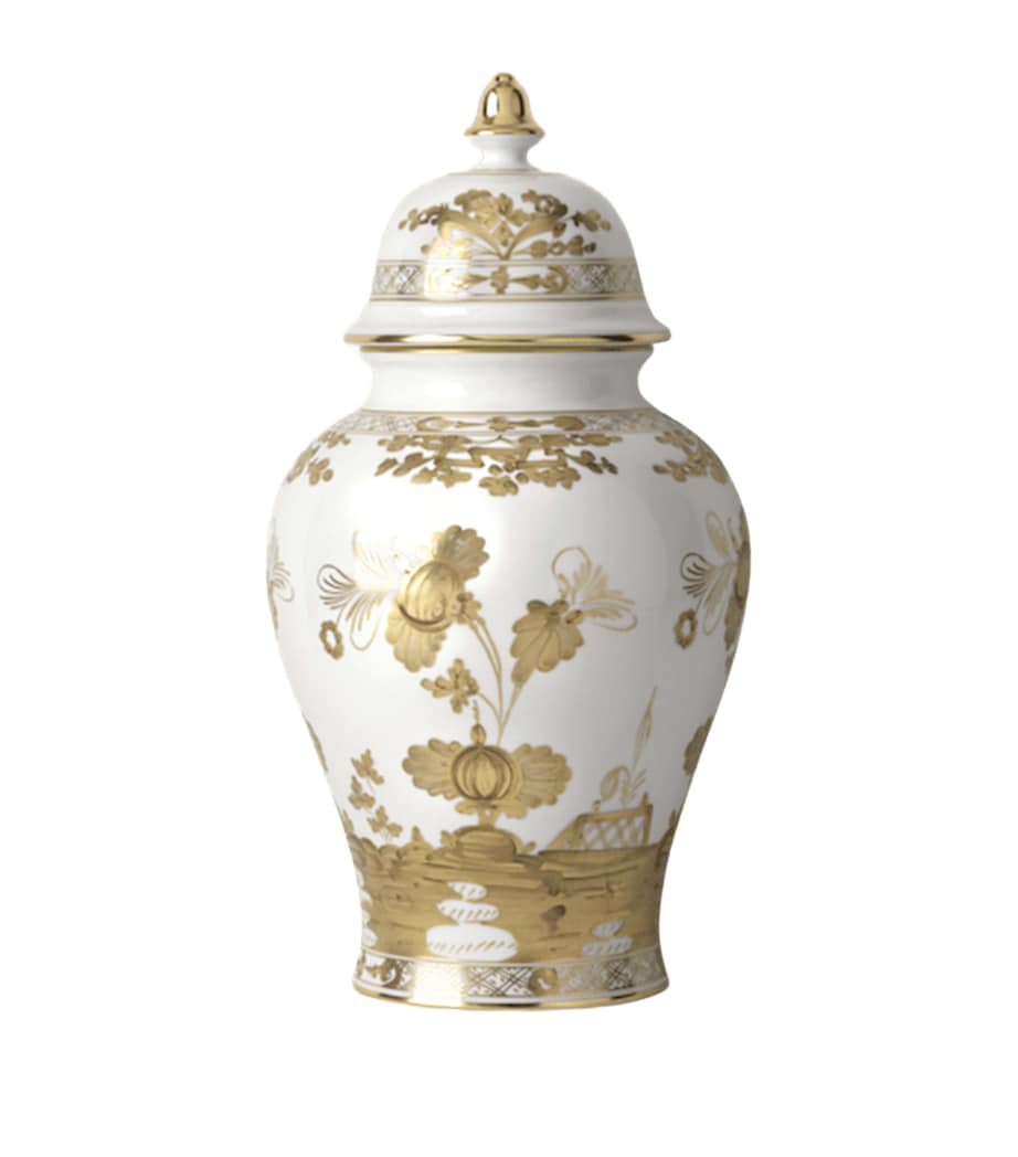GINORI 1735 Porcelain Potiche Vase (5.5L) Image 1