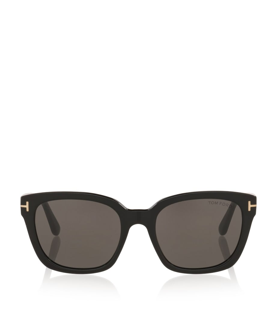 TOM FORD Haylay Square Sunglasses Black Image 1
