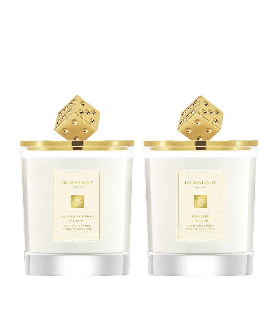 Decorated Scented Candle Duo Gift Set (2 x 200g) NO COLOUR Image 3