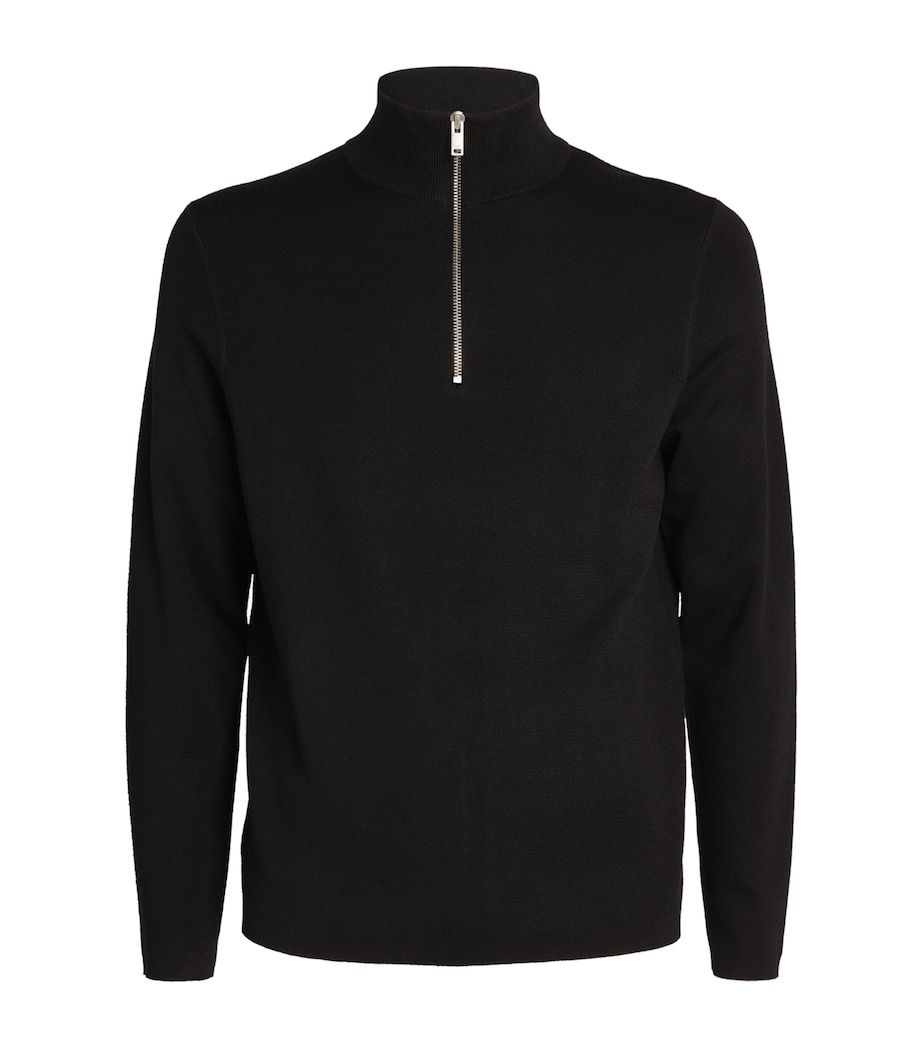 Half-Zip Sweater CARBON BLACK Image 1
