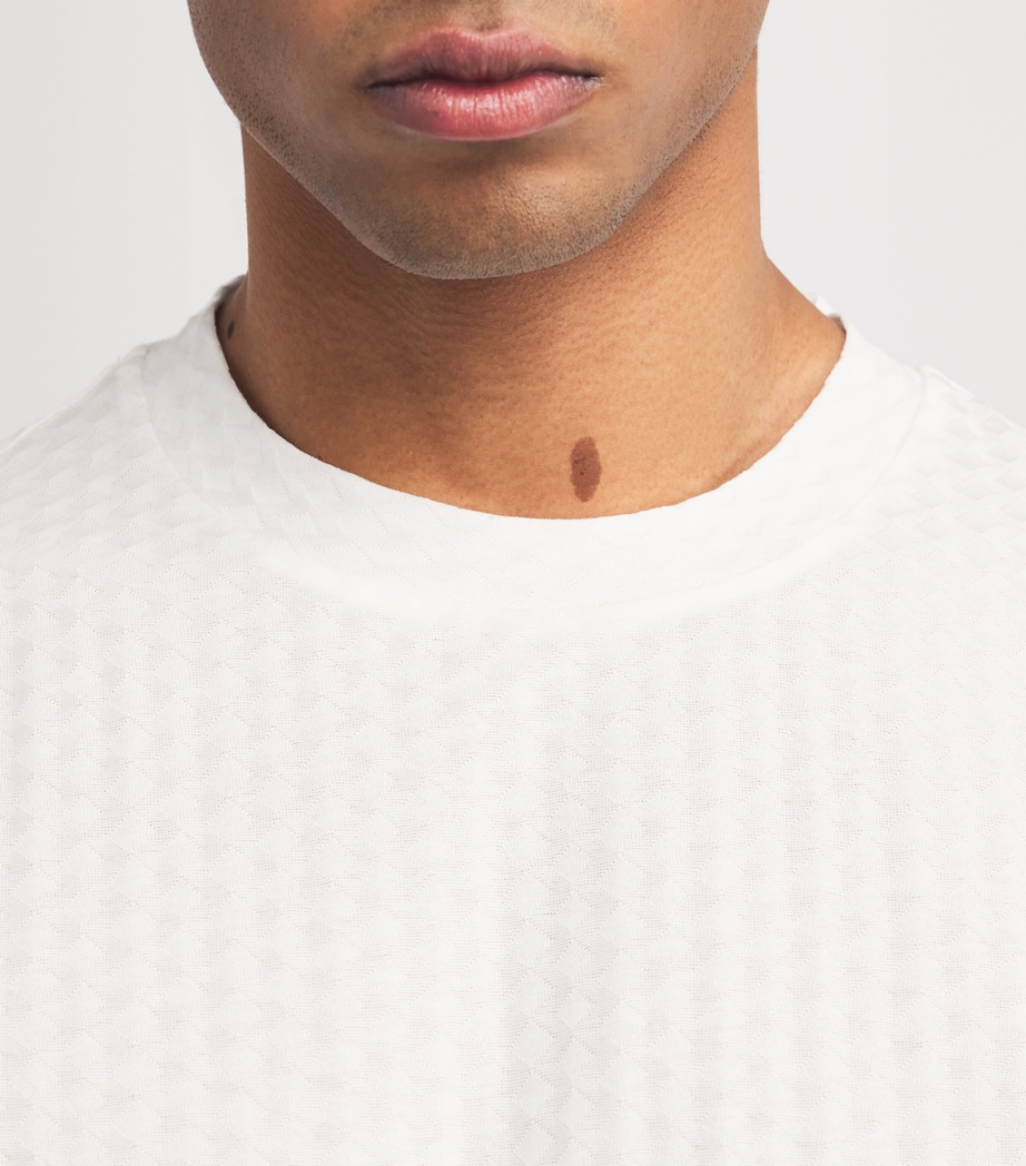 Cotton Embossed T-Shirt F0190 Image 6