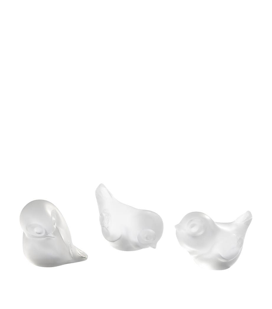 Lalique Piou-Piou Wing Up Sculpture (5.5cm) Incolore Image 2