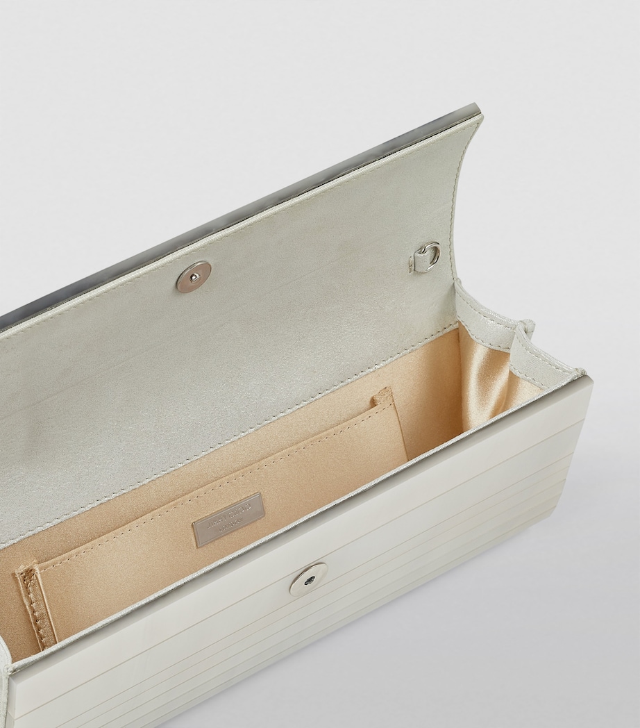 Mother-Of-Pearl Sweetie Clutch Bag IVORY Image 2