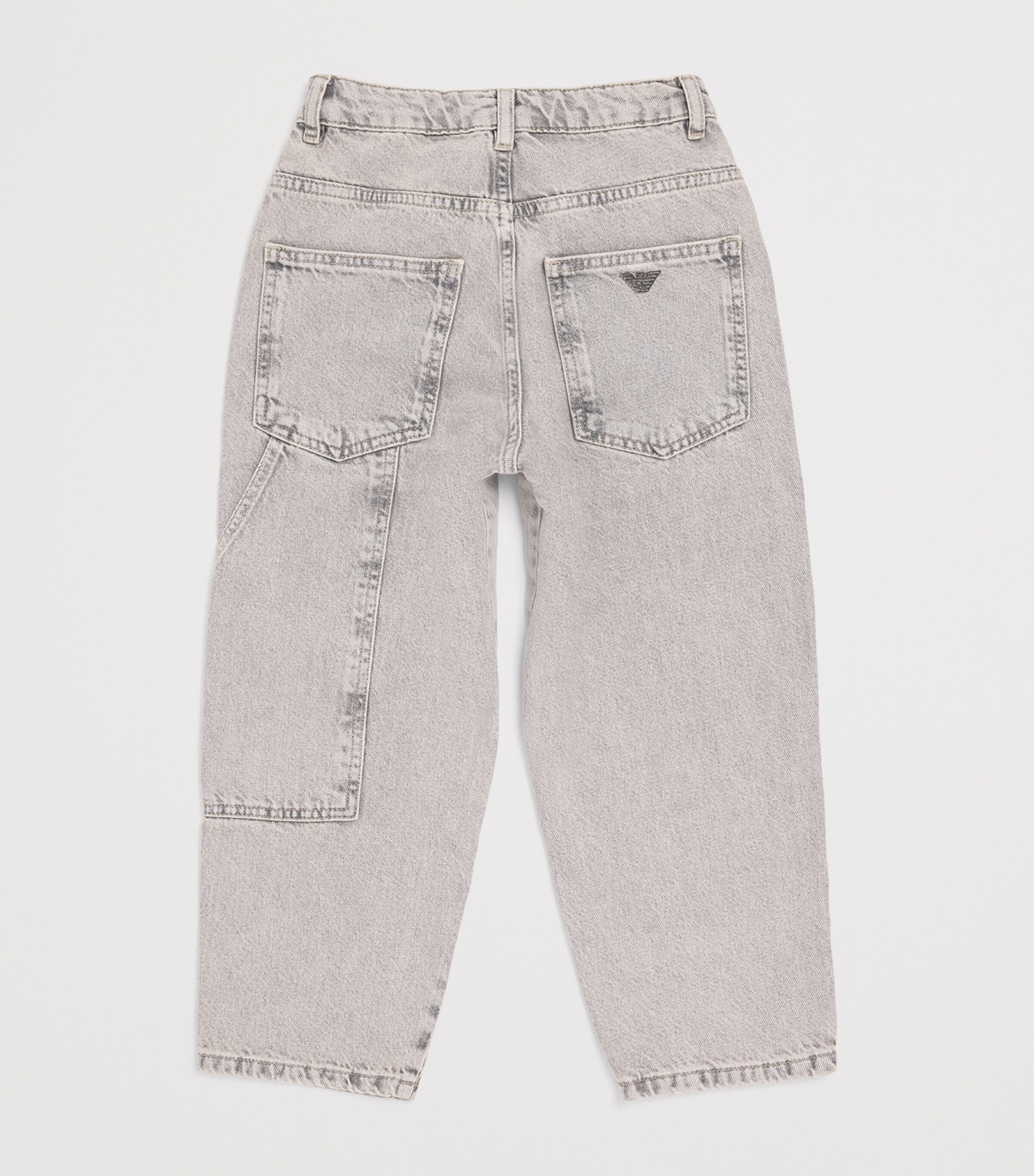 Straight Jeans (4-16 Years) M8001 MED GREY DENIM Image 2