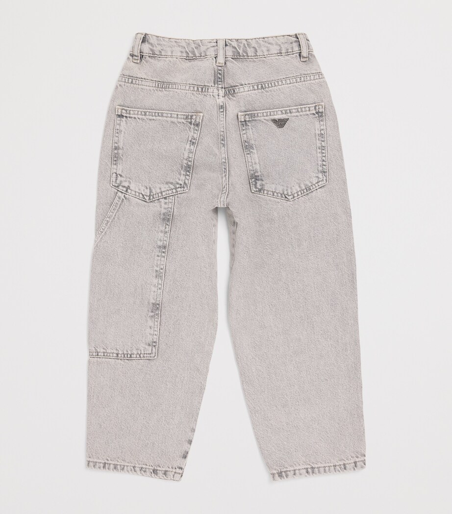 Straight Jeans (4-16 Years) M8001 MED GREY DENIM Image 2
