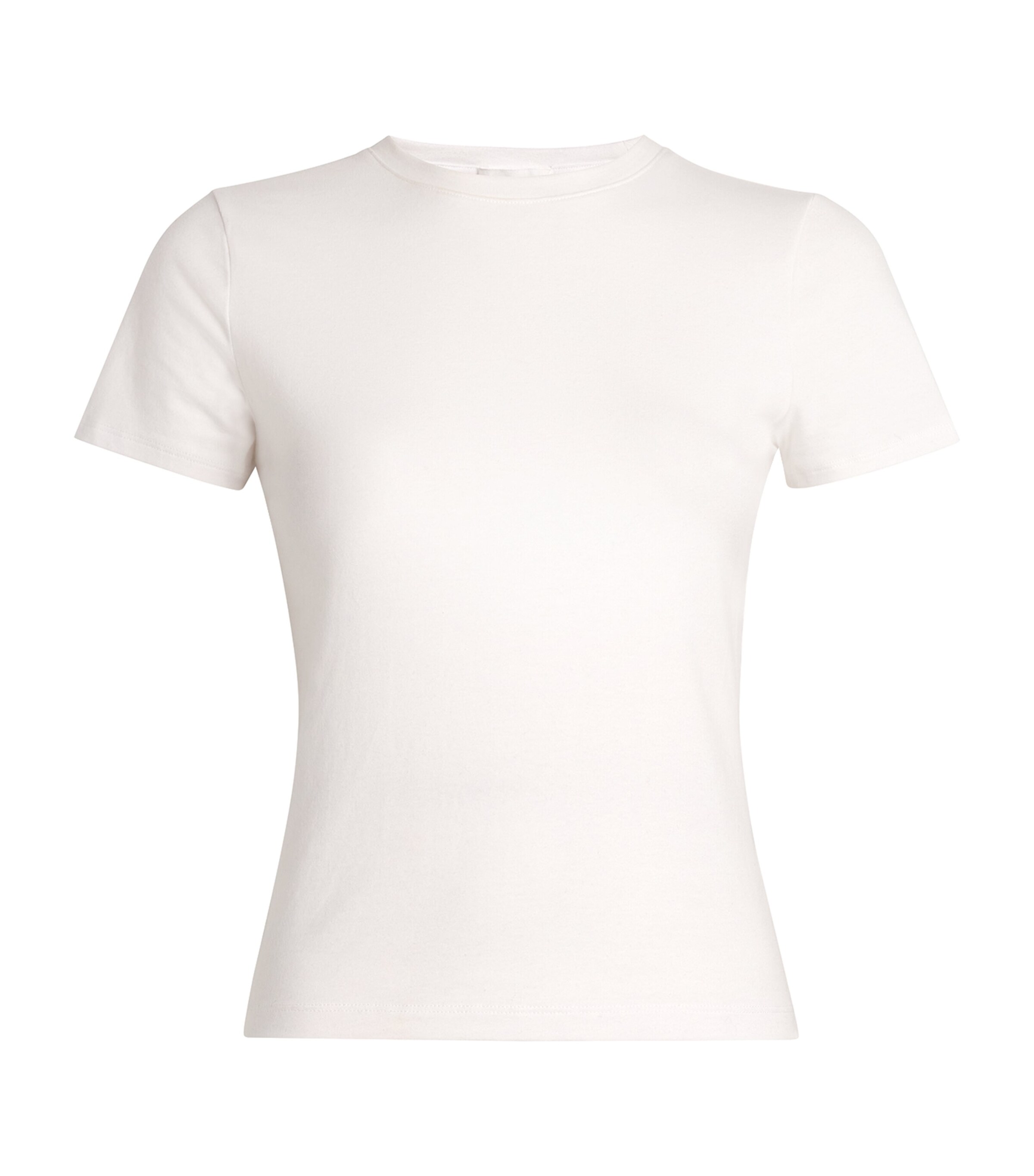 Stretch-Cotton Baby T-Shirt WHITE001 Image 1