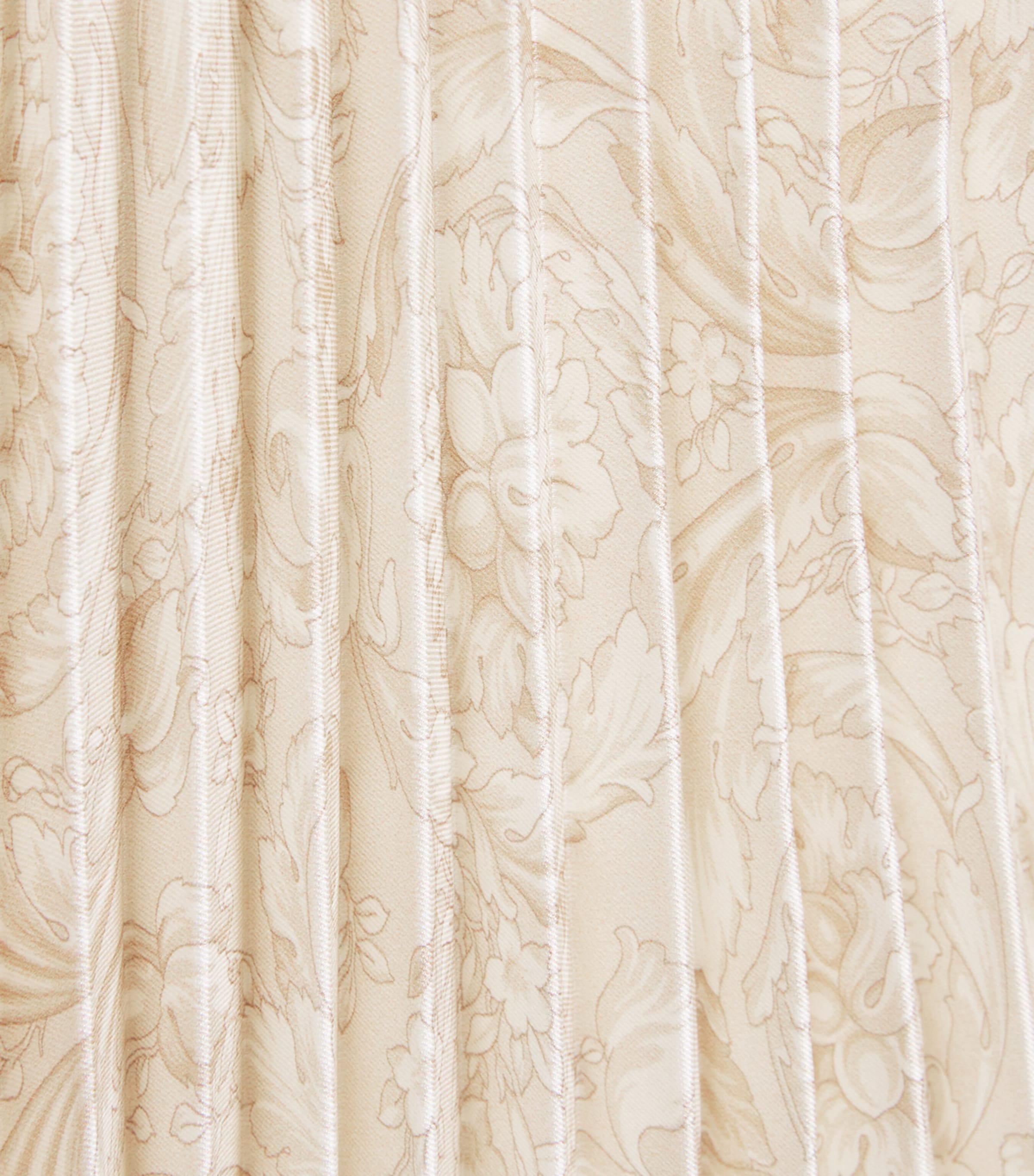 Twill Barocco Print Dress (6-14 Years) 5K830 Image 3