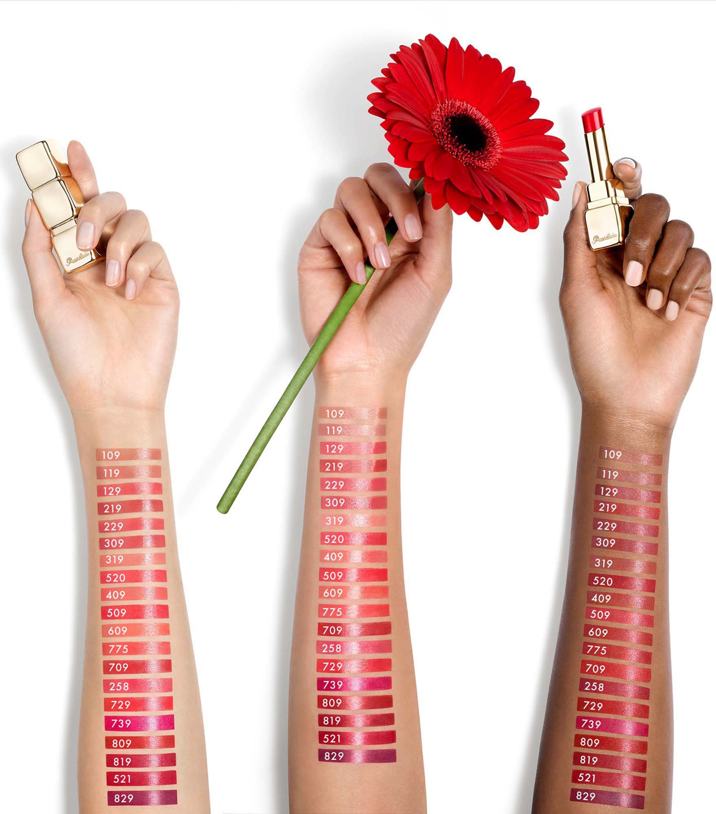 KissKiss Shine Bloom Lipstick 219 ETERNAL ROSE Image 5