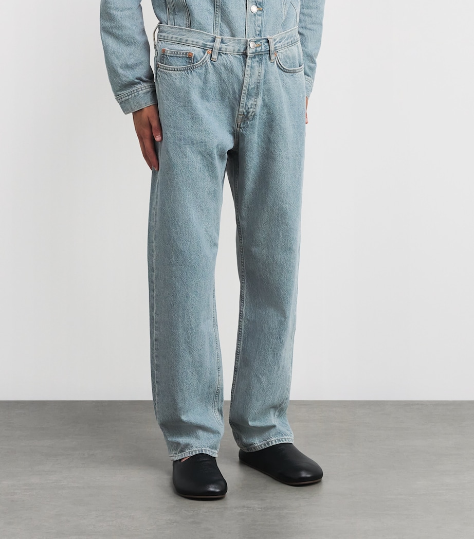 Saeddie Straight Jeans CARIB BLU CLR002159 Image 3