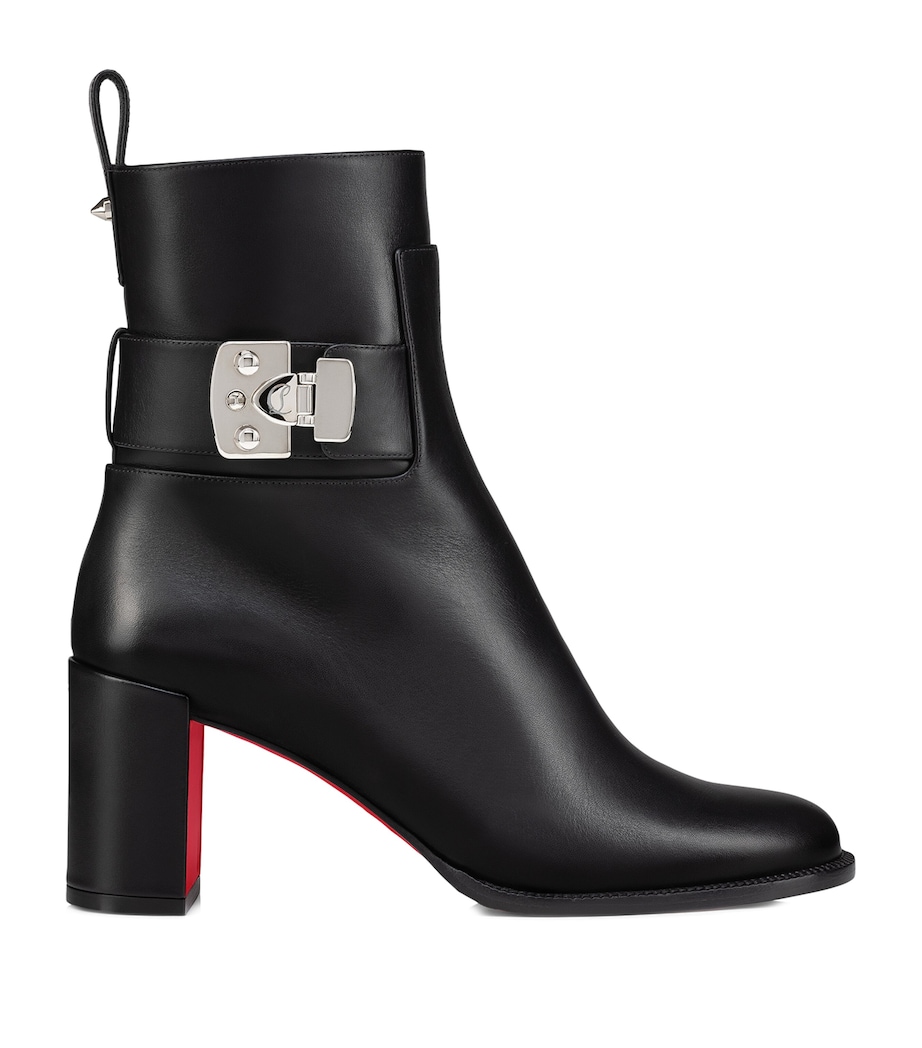 Booty Lock Calfskin Boots 70 BK01 Image 1