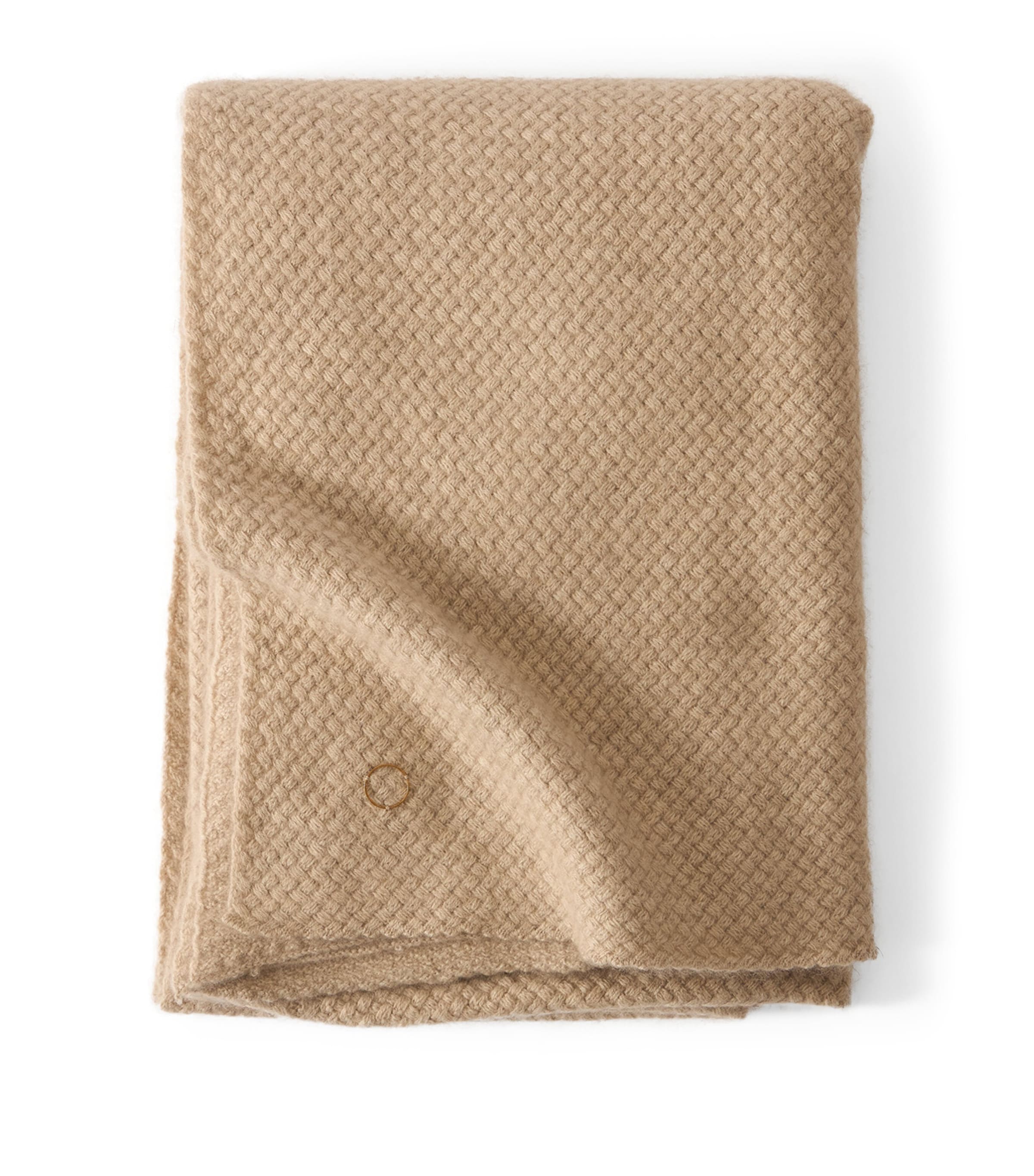 Oyuna Cashmere Maple Throw In Neutral