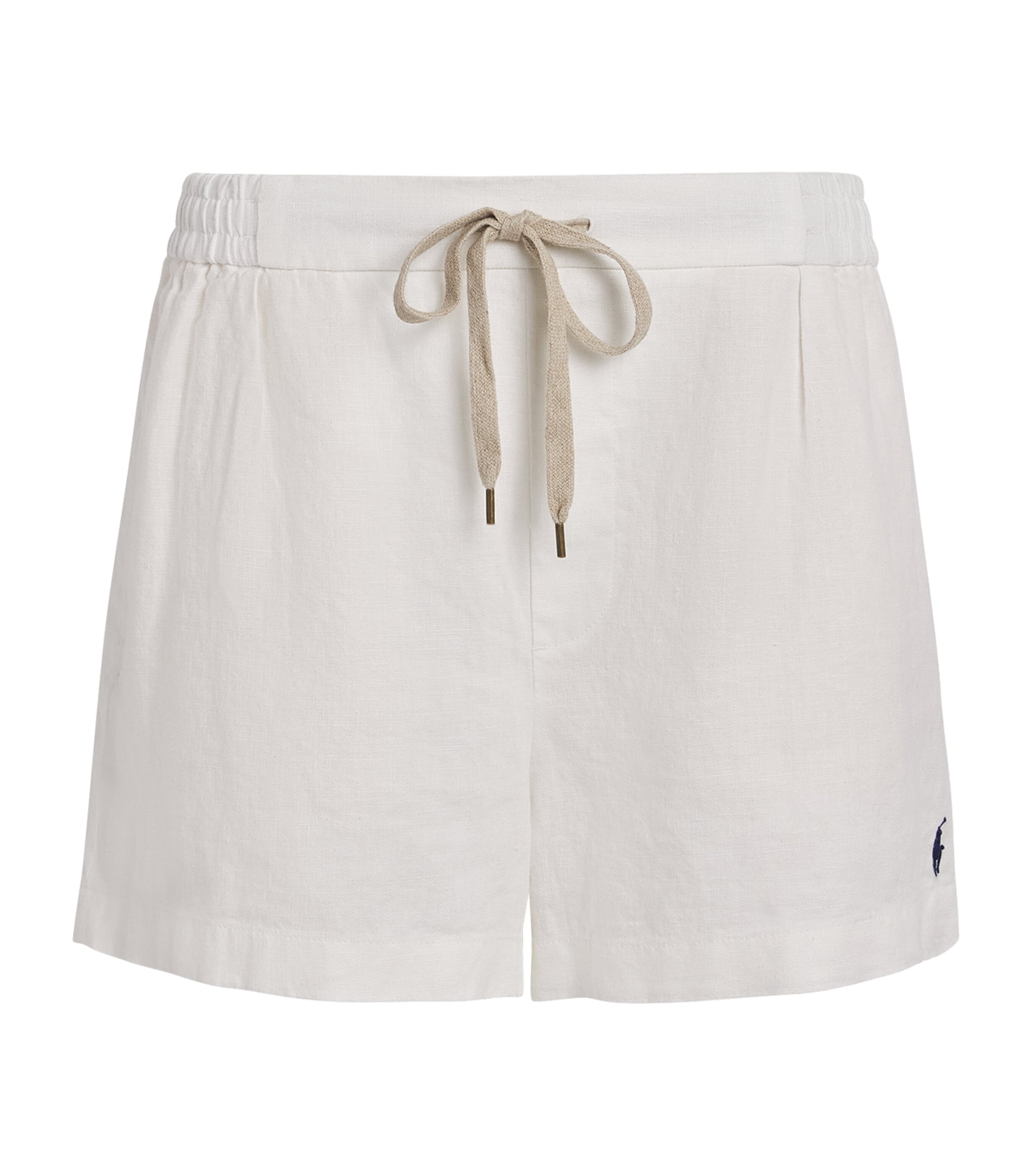 Polo Ralph Lauren Linen Shorts In White