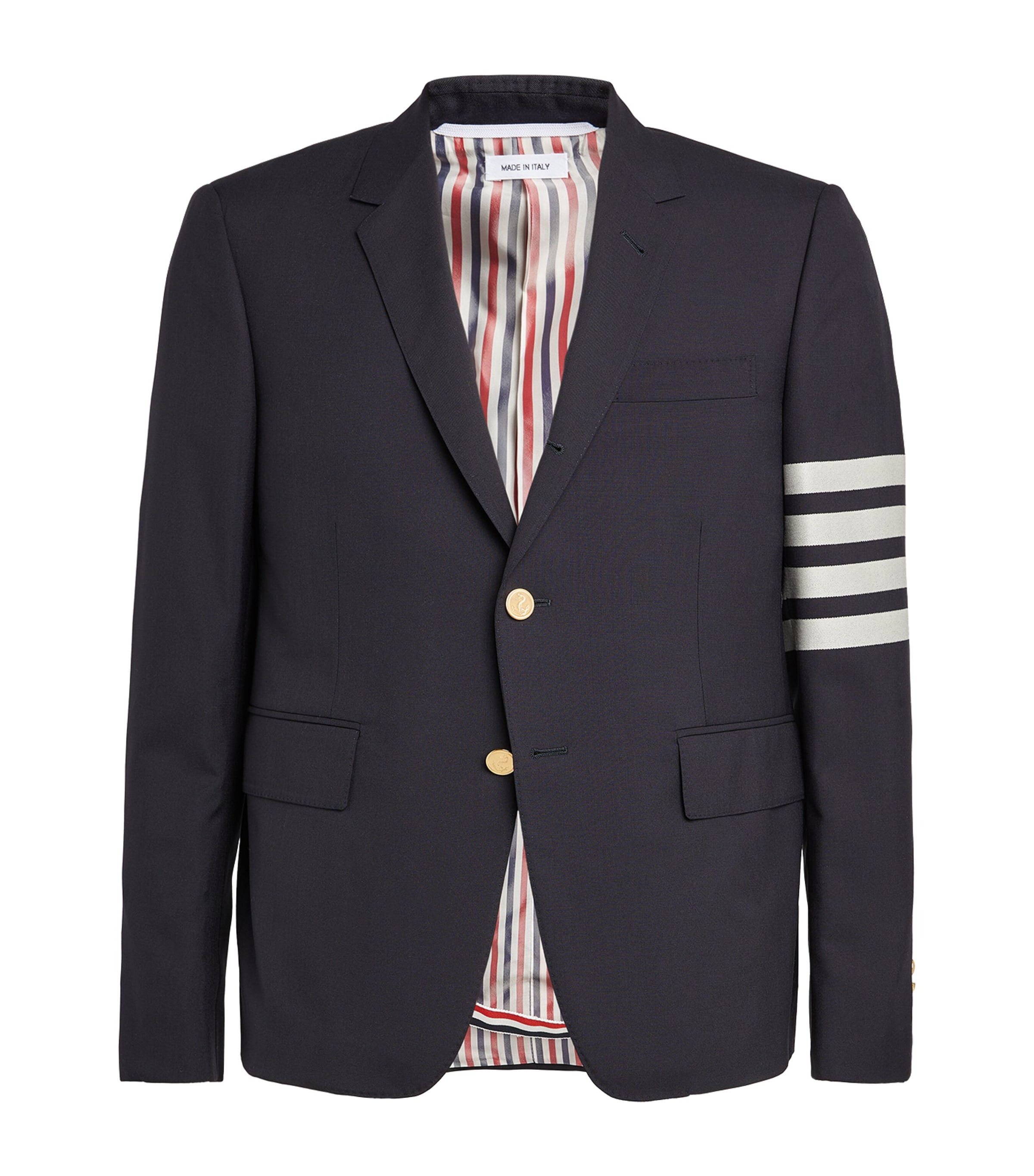 THOM BROWNE WOOL 4-BAR BLAZER