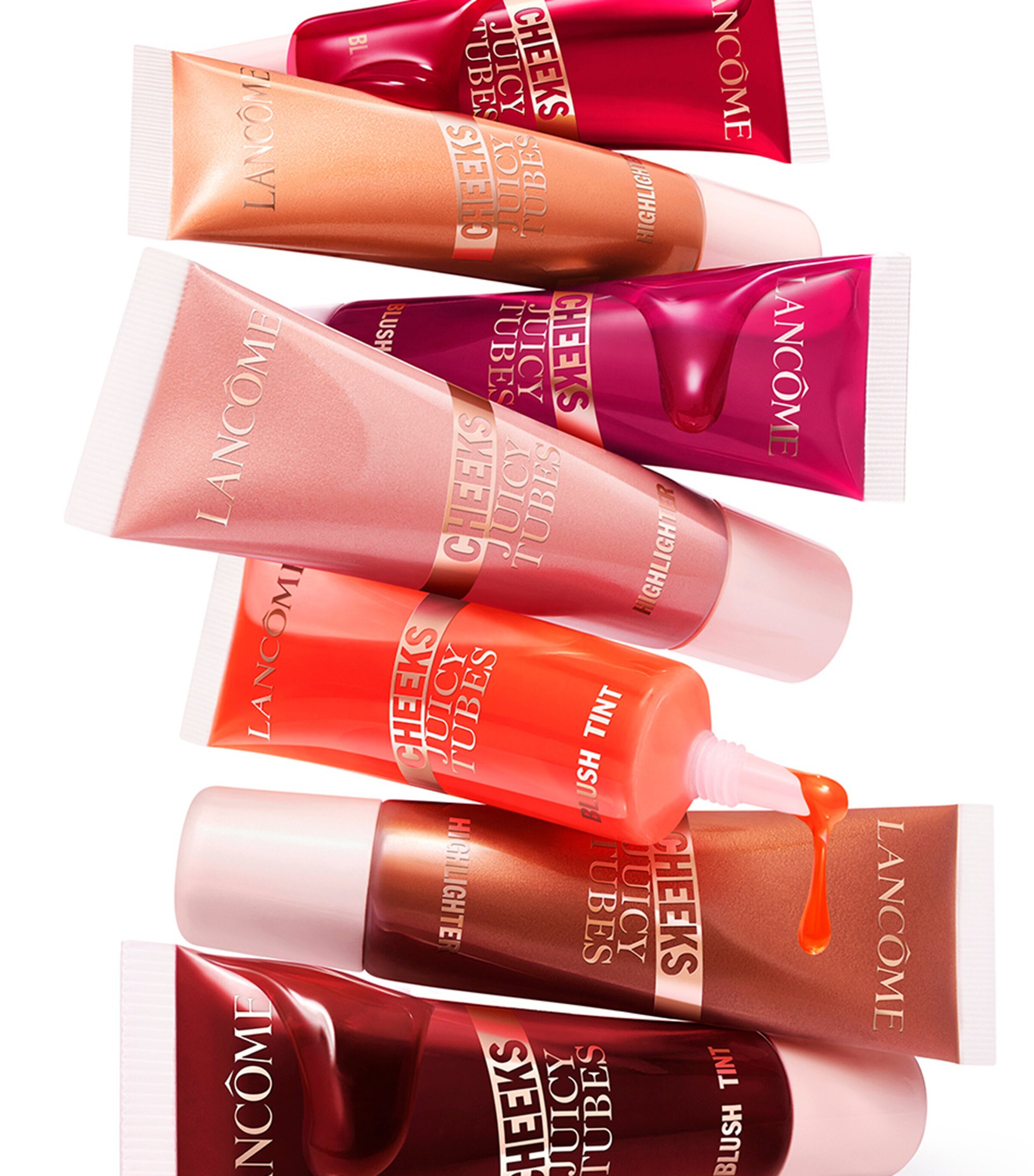 Lancôme Juicy Tubes Cheeks Blush Tint Orange Image 3