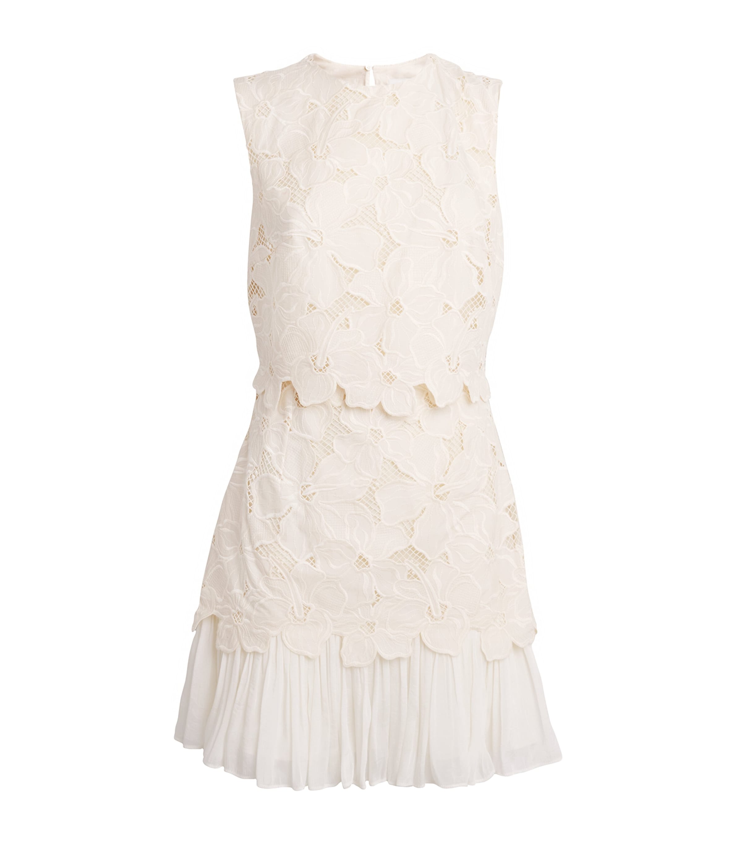 Sandro Guipure Lace Mini Dress