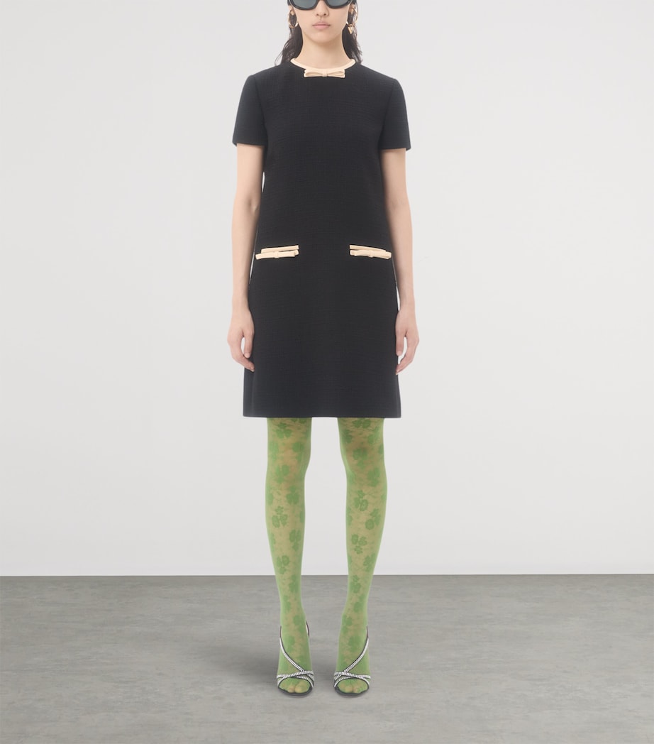 Wool-Blend Mini Dress ES9 Image 3