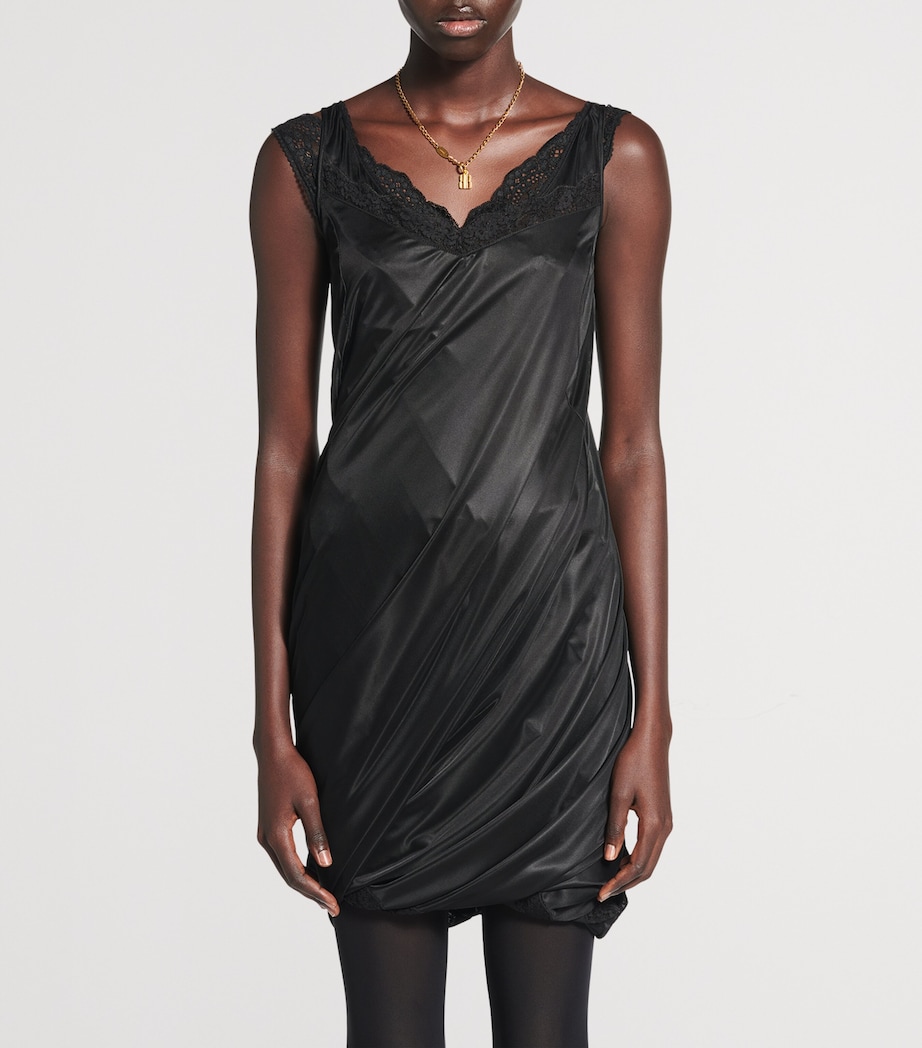 Twisted Mini Slip Dress 1000 Image 2