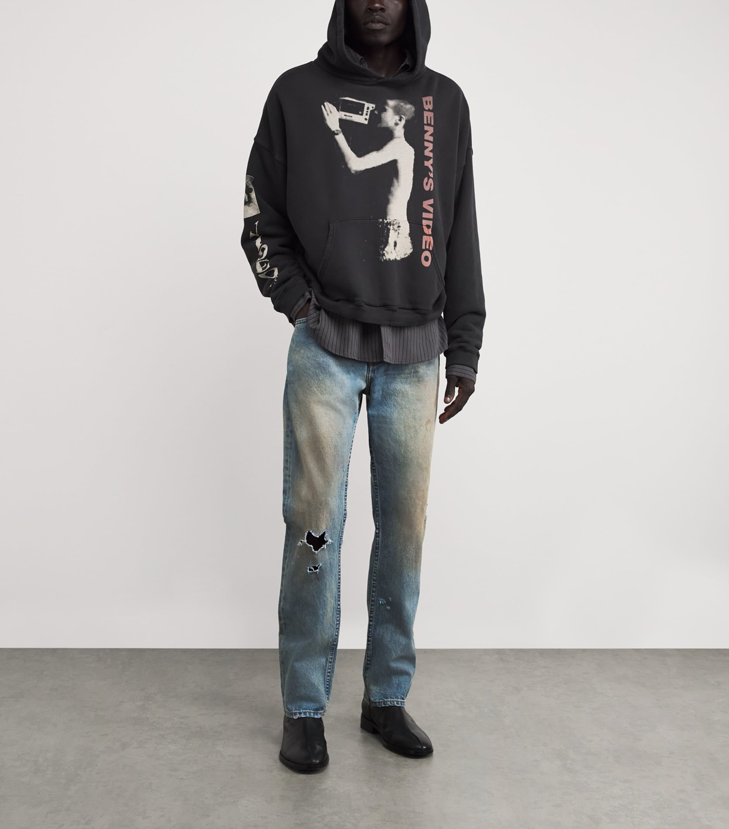 Straight-Leg Jeans ANTIQUE LIGHT BLUE Image 2