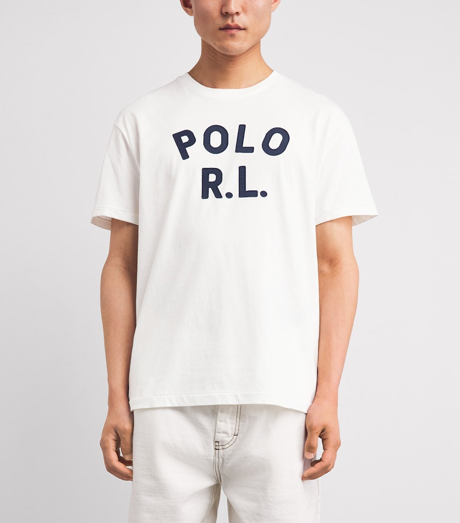 Polo Ralph Lauren Mens Cotton Logo T-Shirt White Image 4