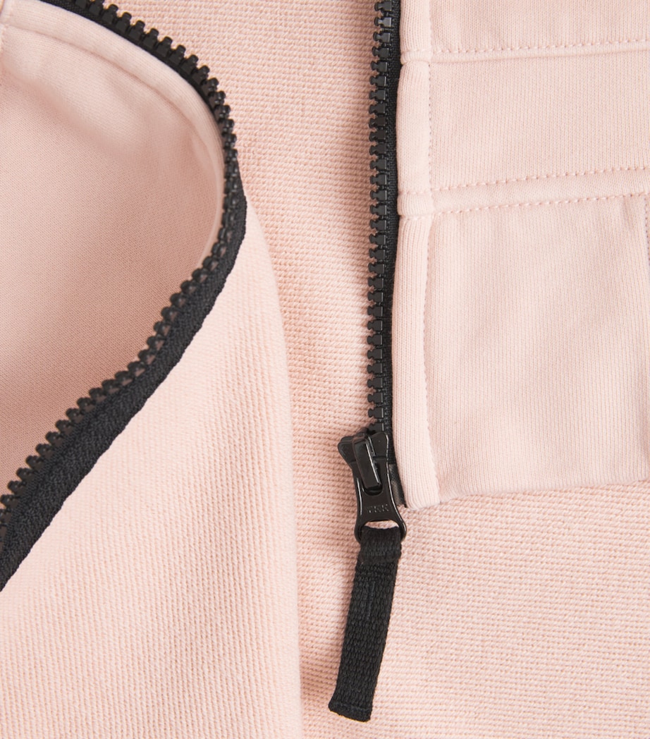 Stone Island Mens Organic Cotton Zip-Up Hoodie Image 6
