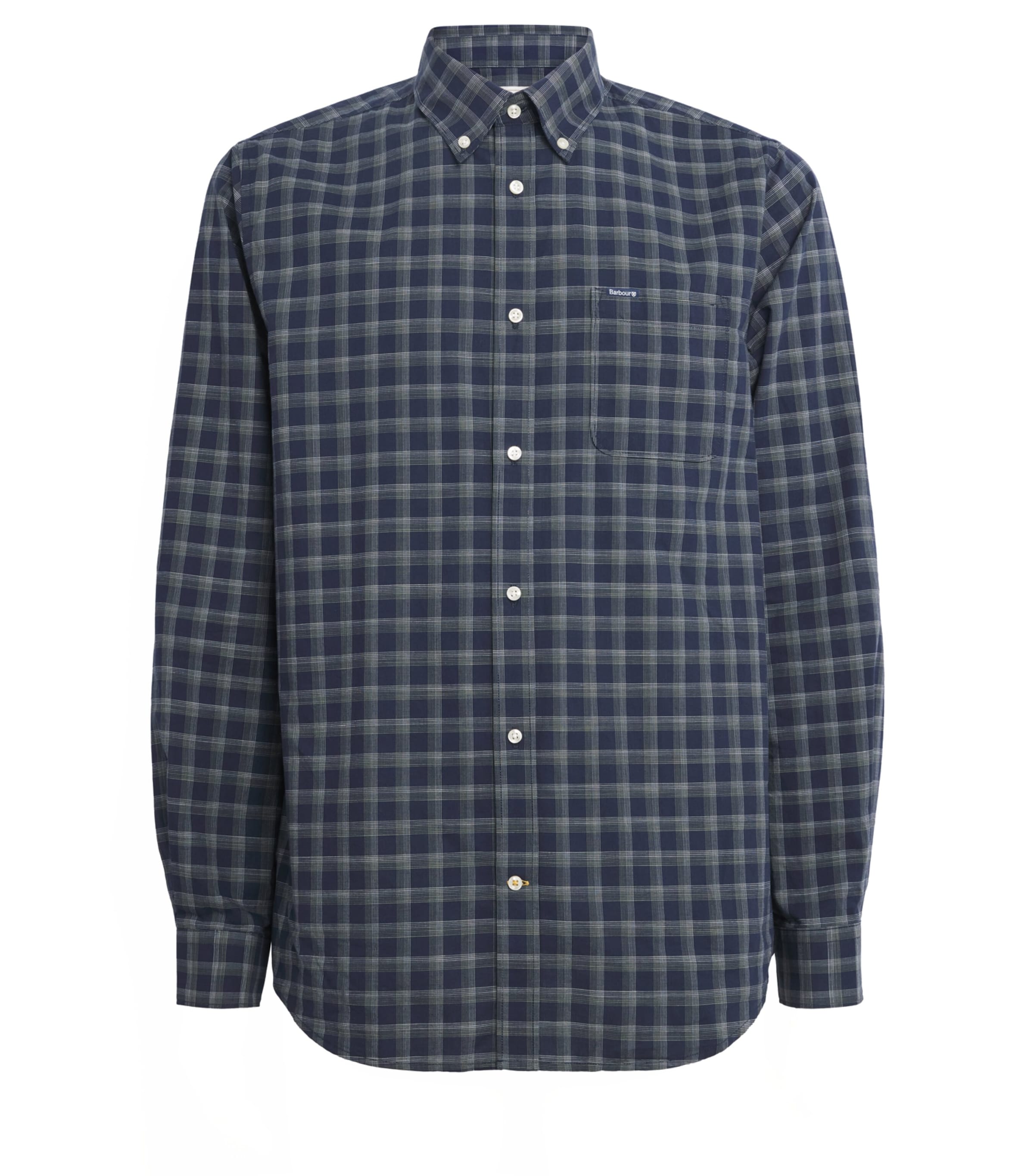 Barbour Mens Cotton Bramwell Tailored Shirt Image 1