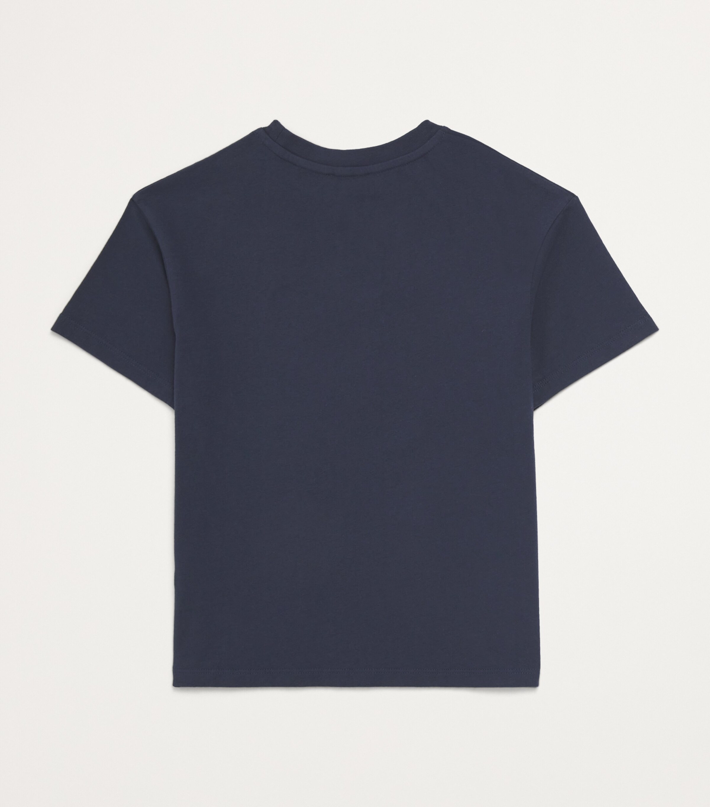 Organic Cotton Turtle T-Shirt (2-12 Years) 390 BLEU MARINE Image 2