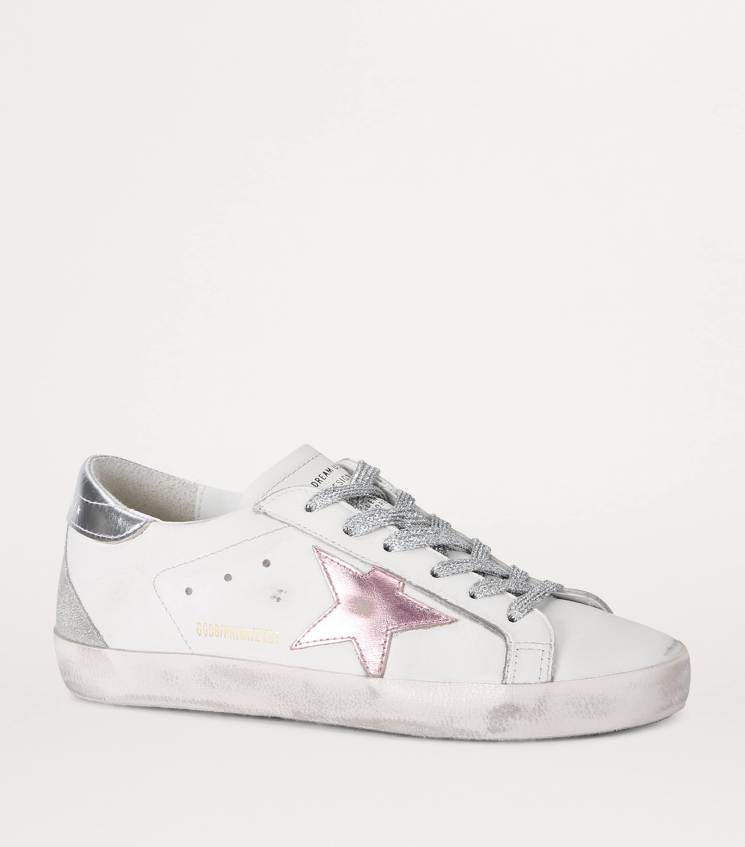 Leather Exclusive Super-Star Sneakers WHITE/COMB Image 4
