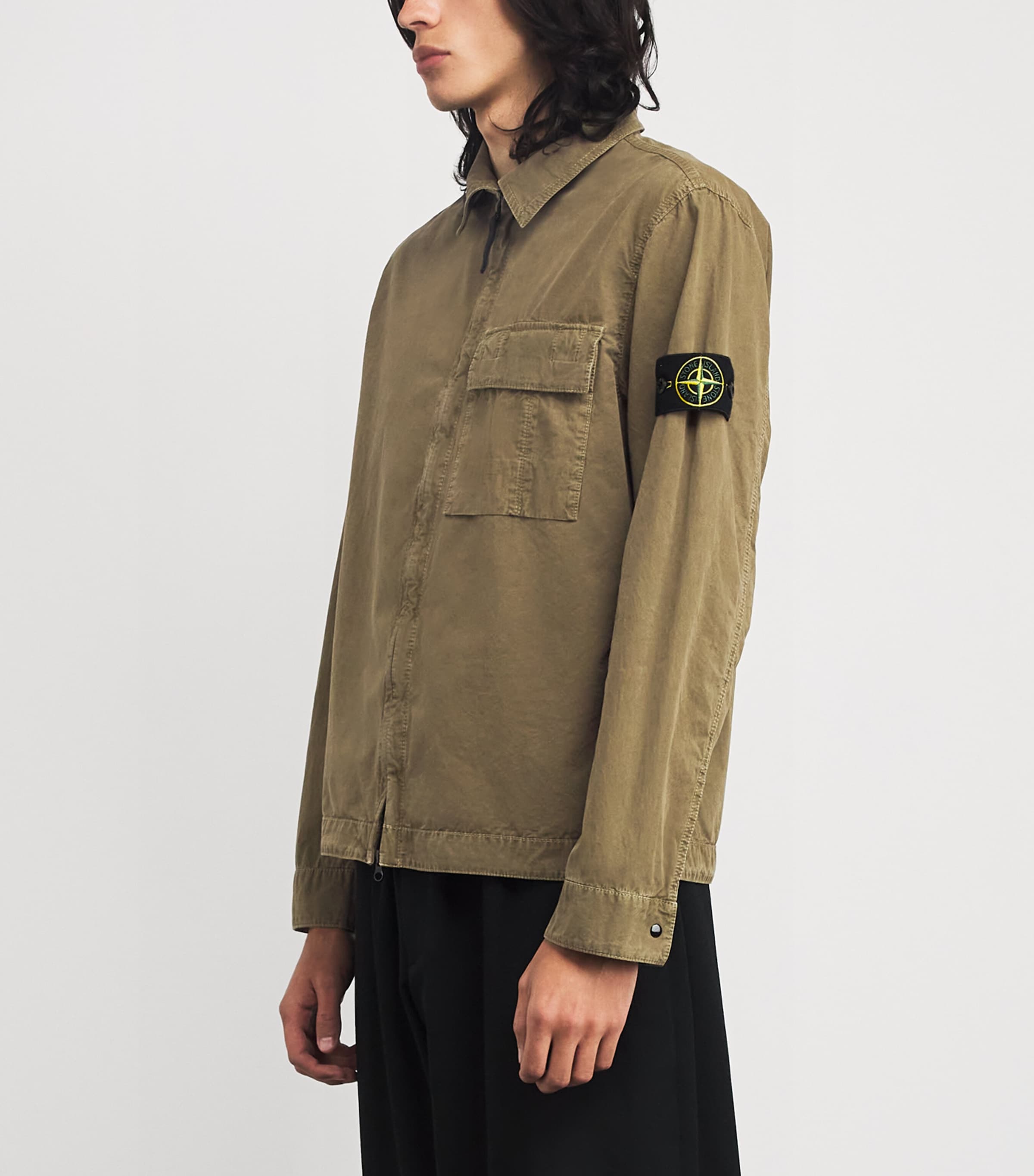 Organic Cotton Canvas Jacket V015G Image 3