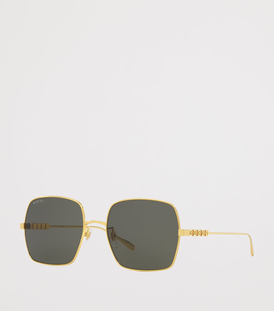 Gucci Metal GG1434S Sunglasses Gold Image 2